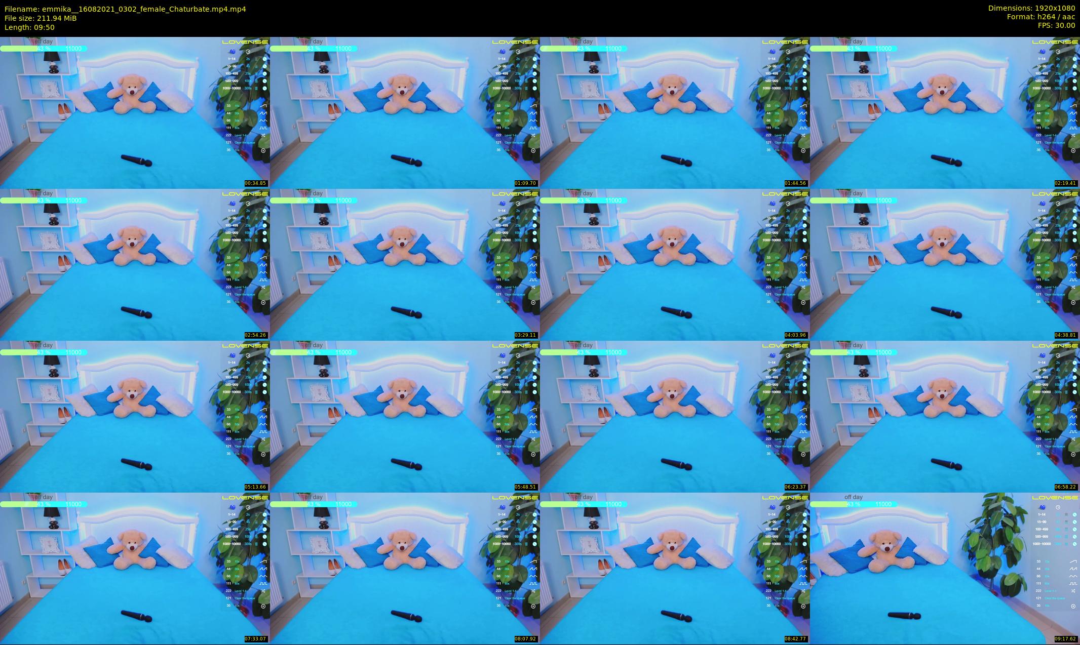 emmika_ — 10 minute Chaturbate female cam show recording, 1080p, Aug 16, 2021