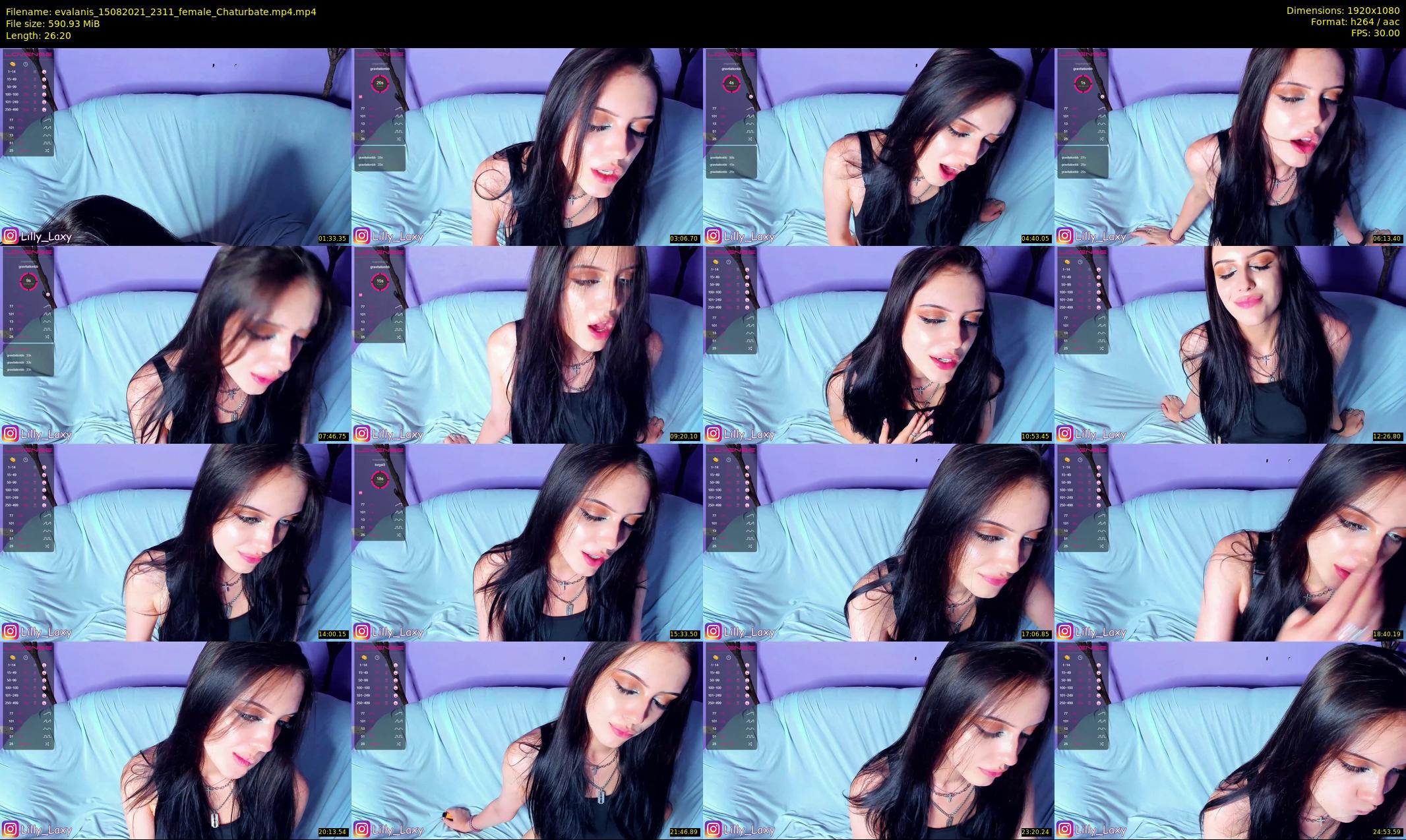 evalanis — 27 minute Chaturbate couple cam show recording, 1080p, Aug 15, 2021