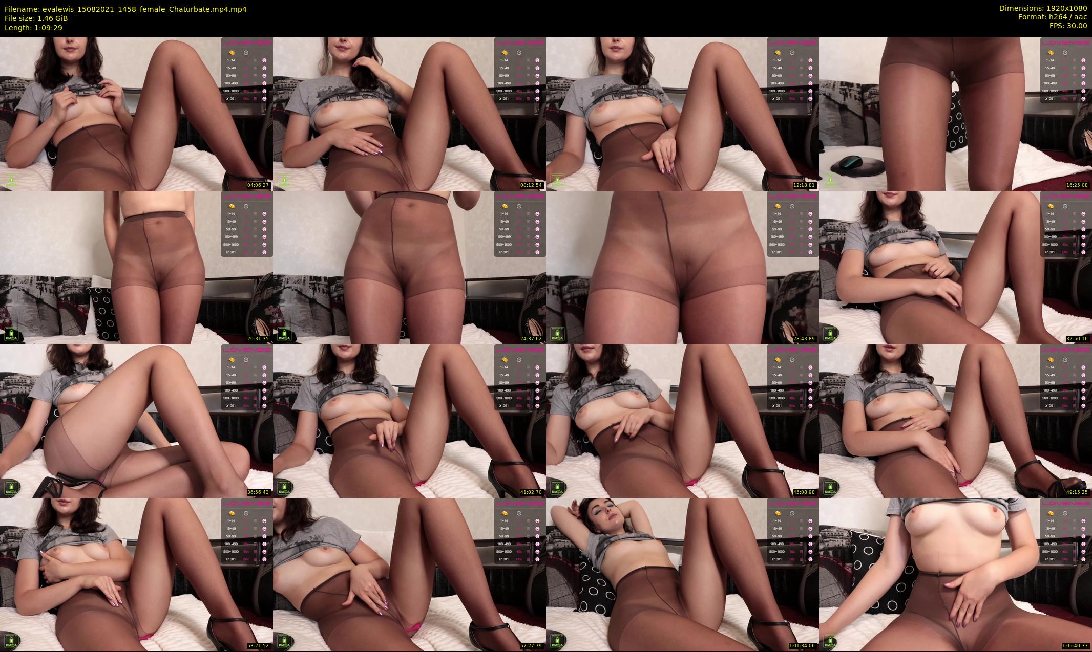 evalewis — 70 minute Chaturbate female cam show recording, 1080p, Aug 15, 2021