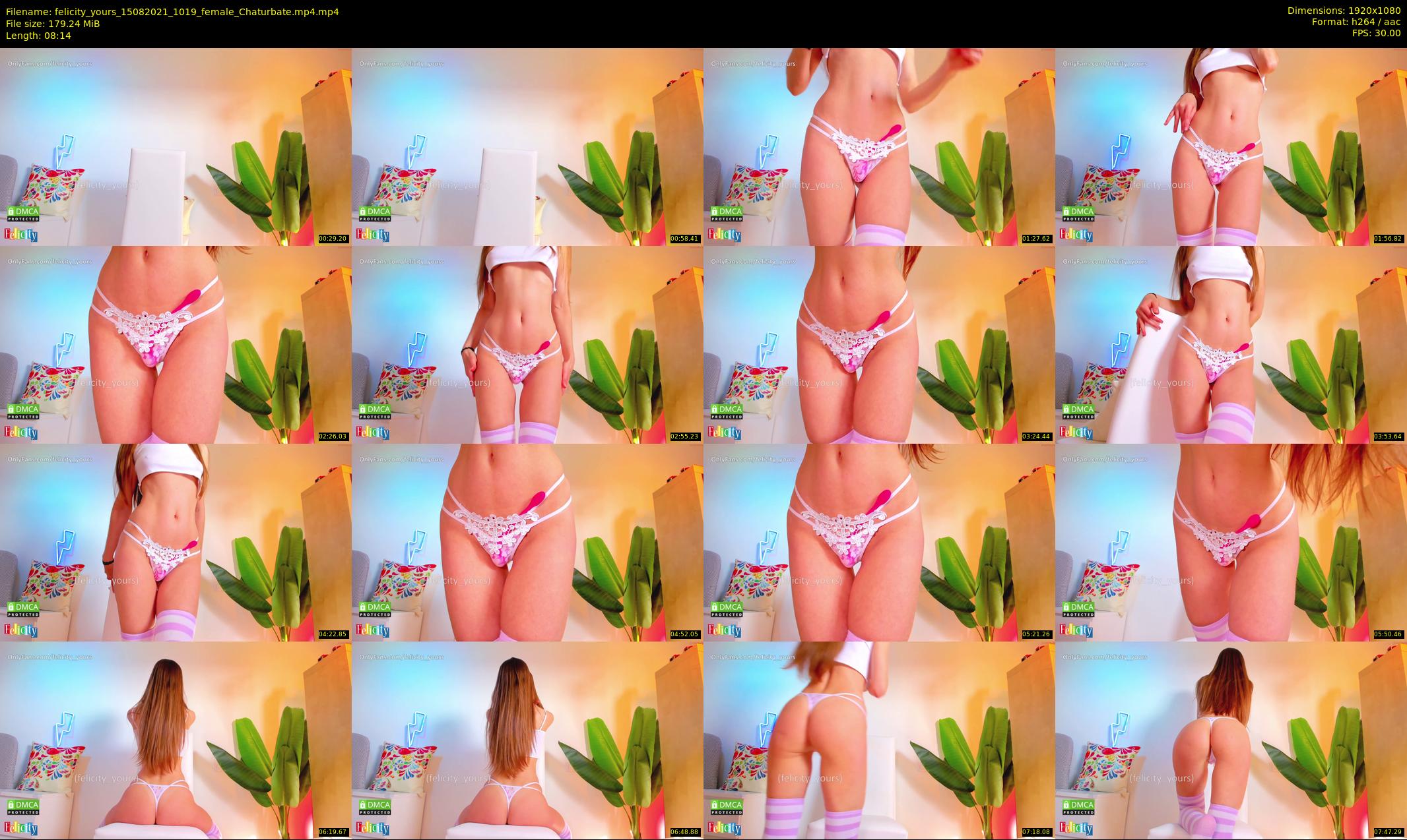 felicity_yours — 9 minute Chaturbate female cam show recording, 1080p, Aug 15, 2021