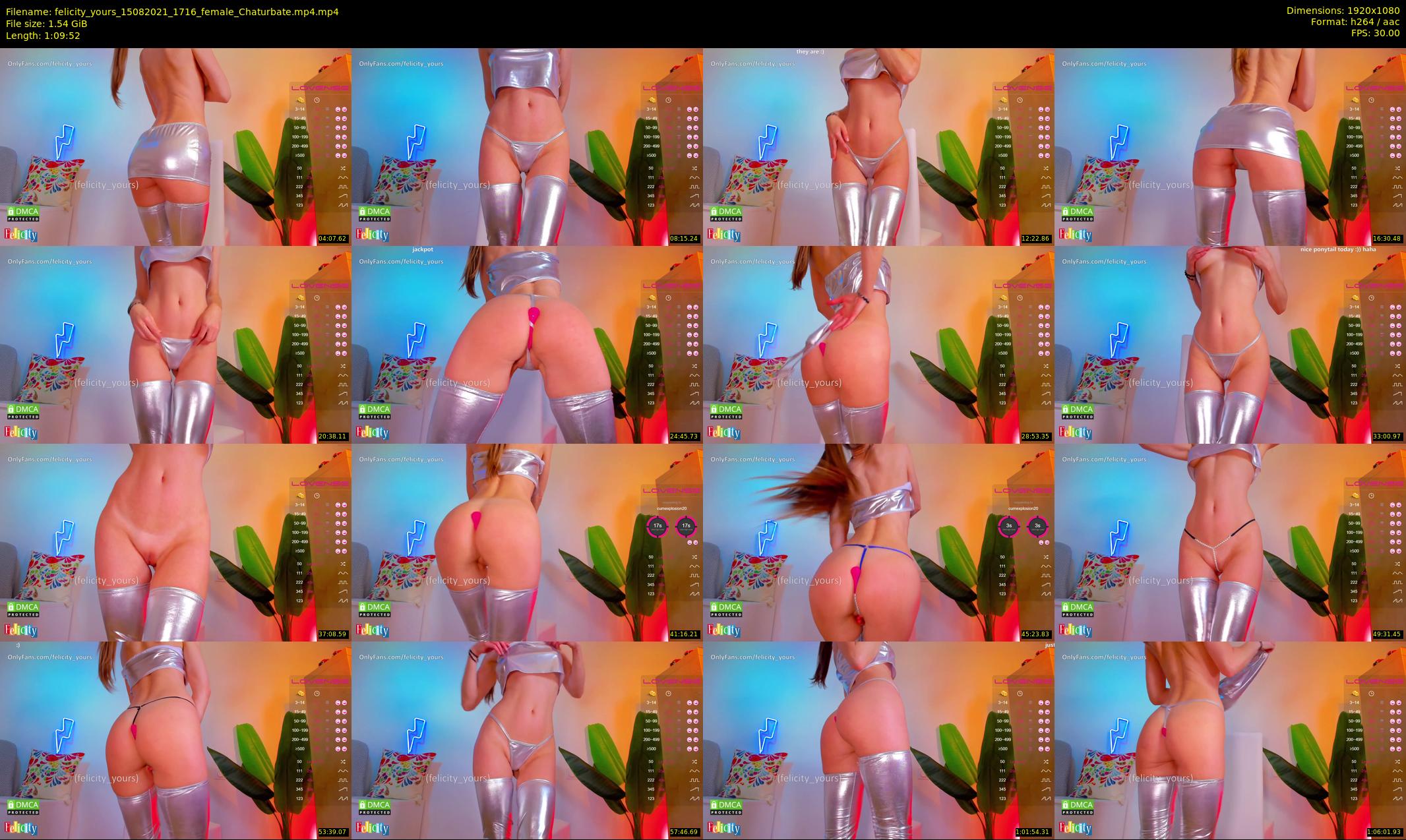 felicity_yours — 70 minute Chaturbate female cam show recording, 1080p, Aug 15, 2021