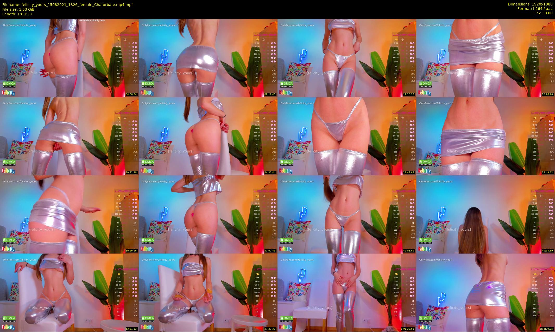 felicity_yours — 70 minute Chaturbate female cam show recording, 1080p, Aug 15, 2021