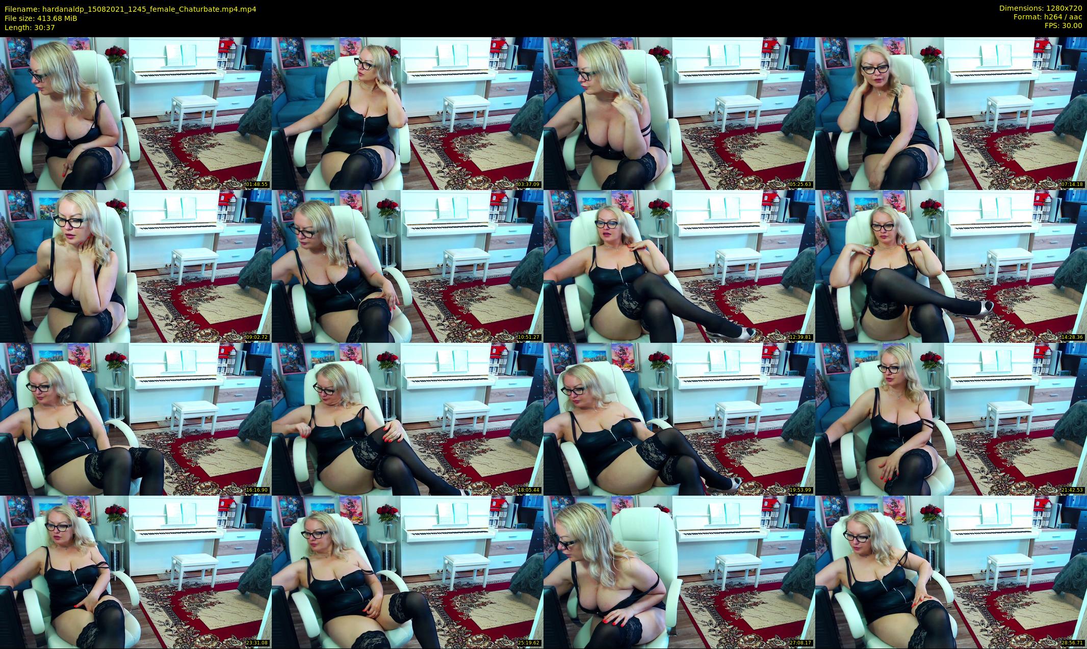 hardanaldp — 31 minute Chaturbate female cam show recording, 720p, Aug 15, 2021
