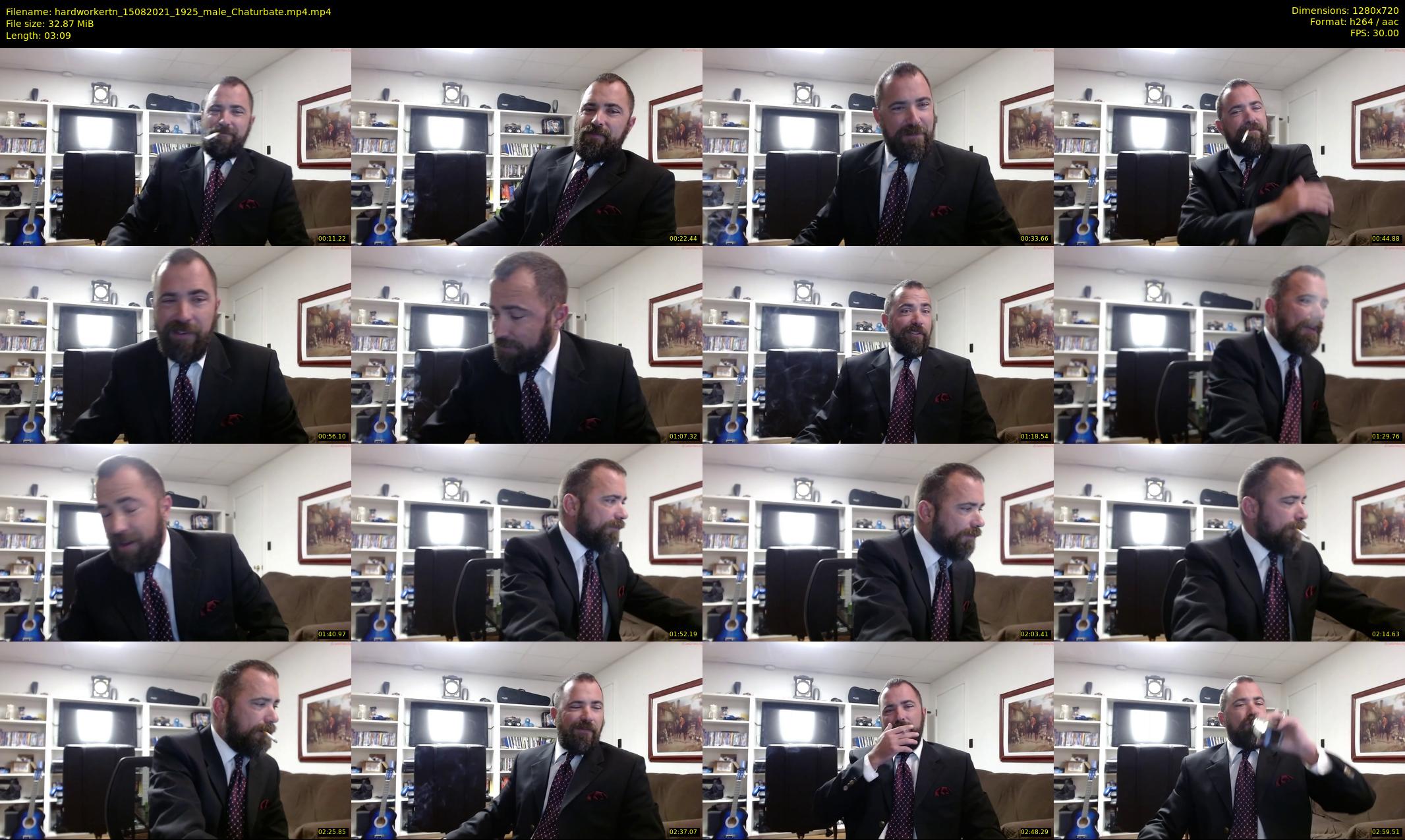 hardworkertn — 4 minute Chaturbate male cam show recording, 720p, Aug 15, 2021