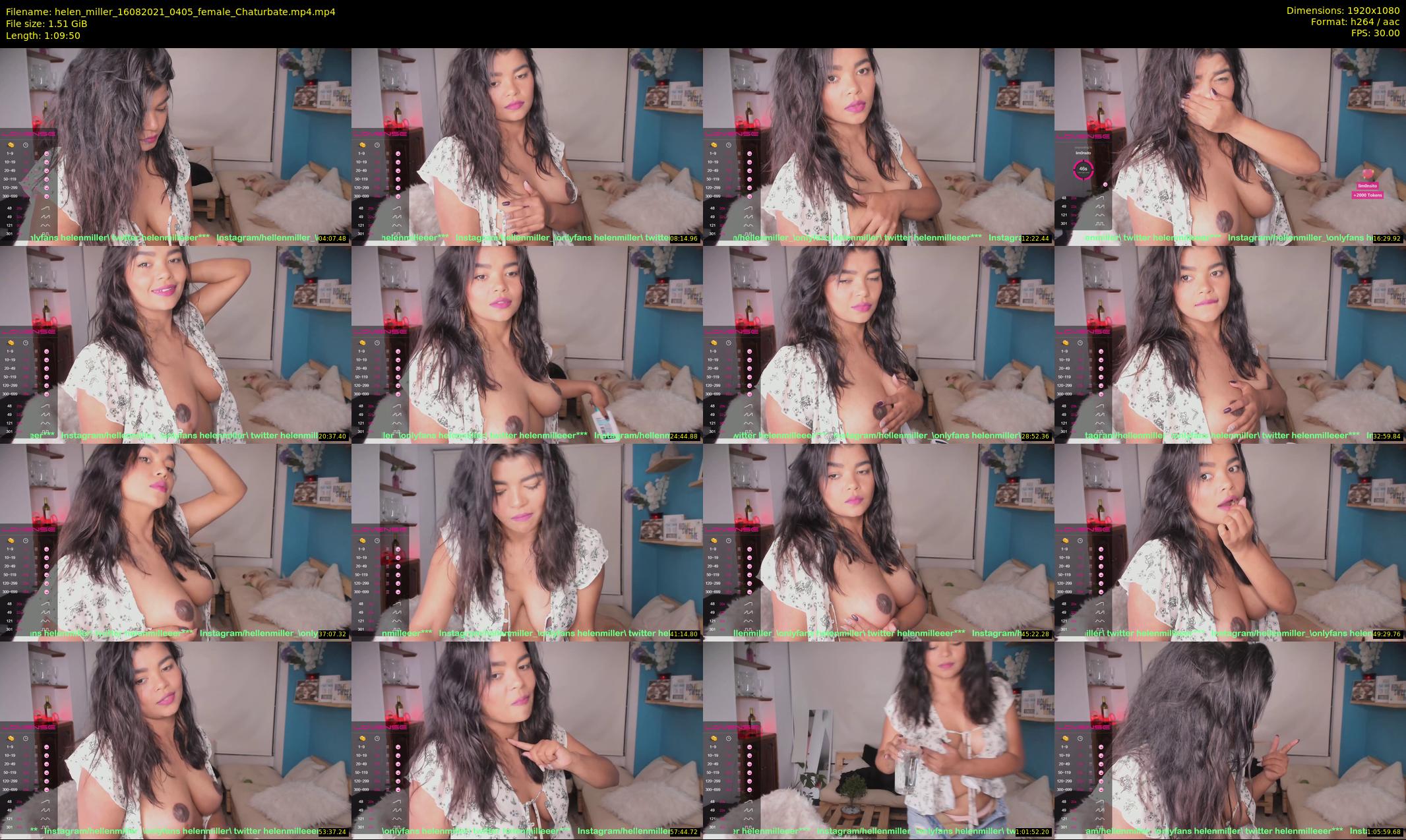 helen_miller — 70 minute Chaturbate female cam show recording, 1080p, Aug 16, 2021