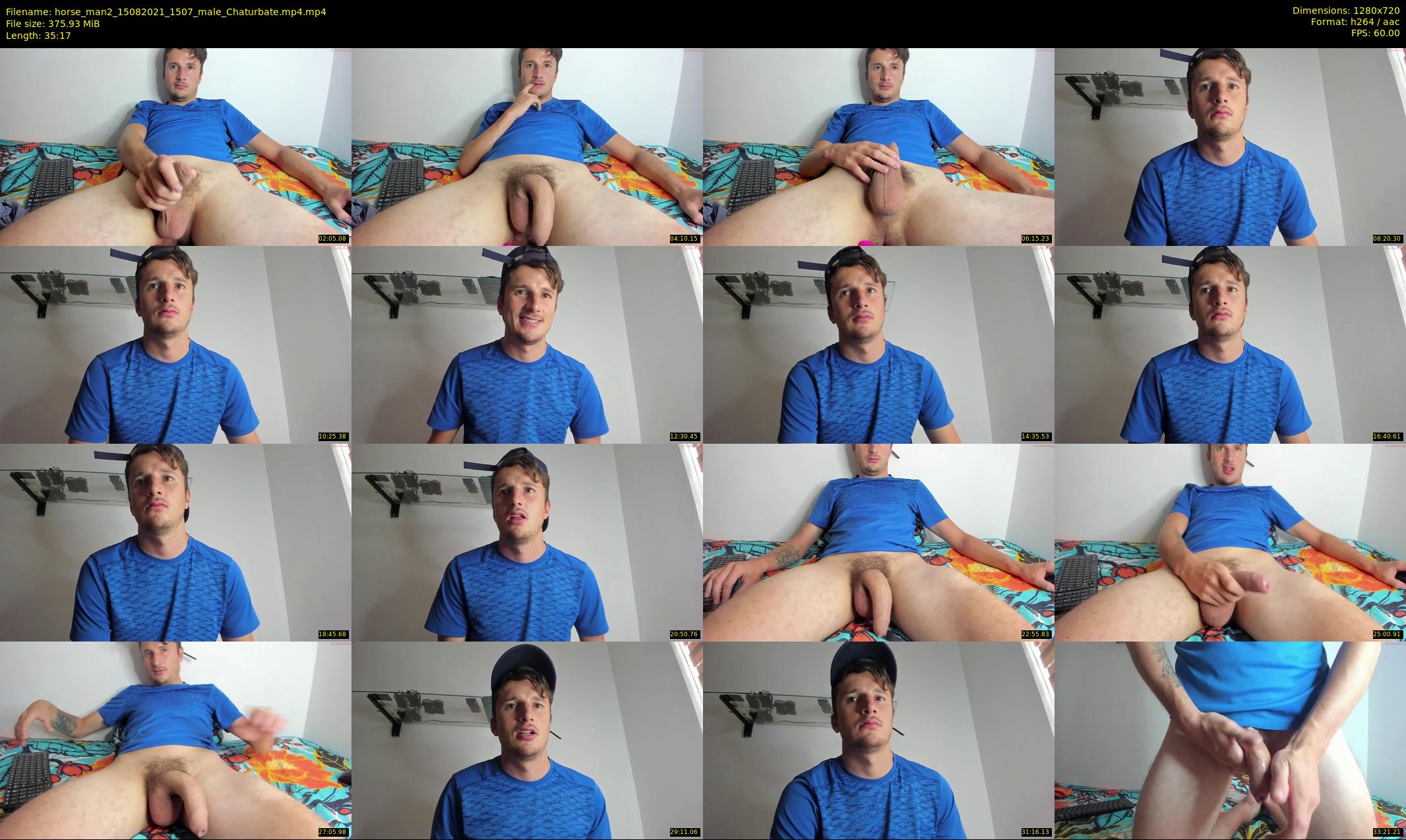 horse_man2 — 36 minute Chaturbate male cam show recording, 720p, Aug 15, 2021