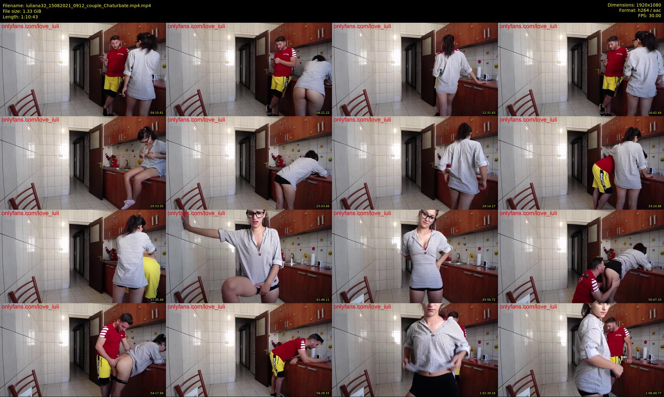 iuliana32 — 71 minute Chaturbate couple cam show recording, 1080p, Aug 15, 2021