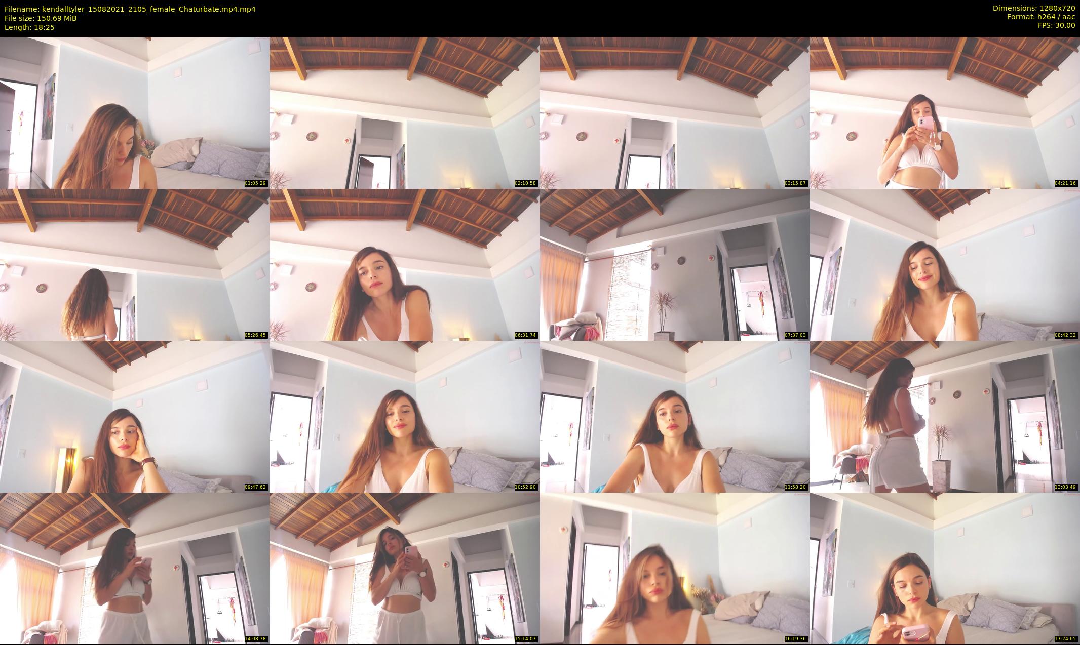 kendalltyler — 19 minute Chaturbate female cam show recording, 720p, Aug 15, 2021