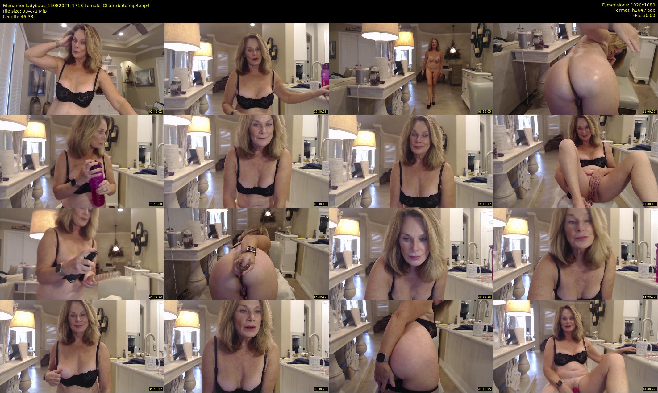 ladybabs — 47 minute Chaturbate female cam show recording, 1080p, Aug 15, 2021