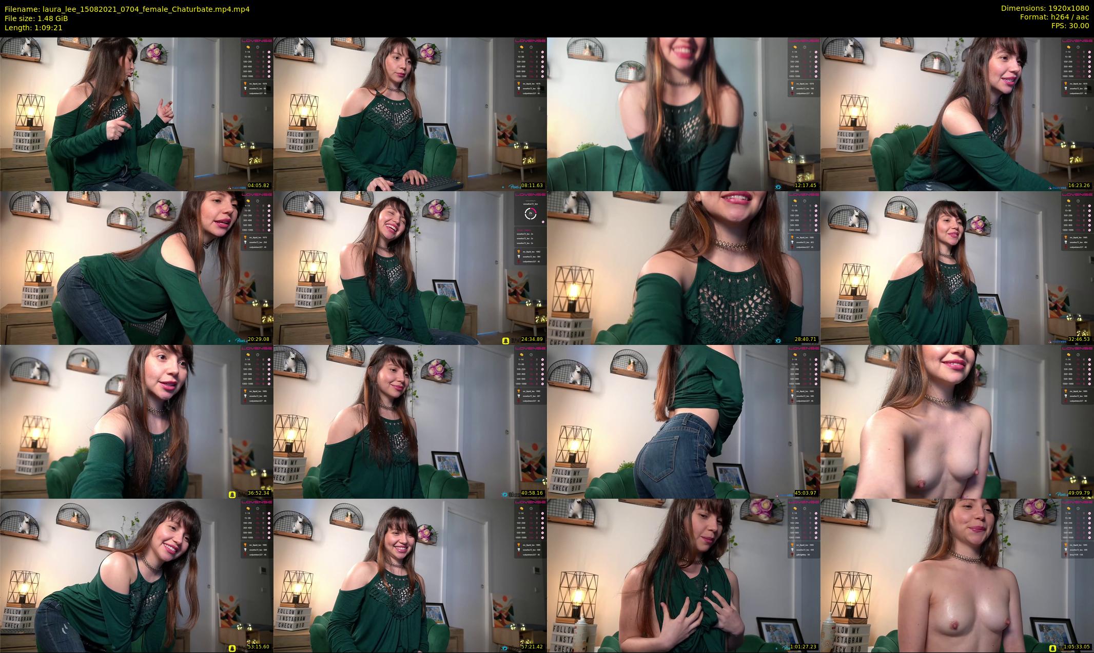 laura_lee — 70 minute Chaturbate female cam show recording, 1080p, Aug 15, 2021