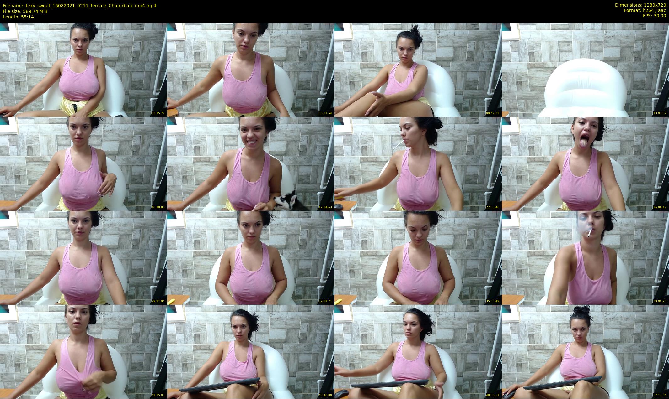 lexy_sweet — 56 minute Chaturbate female cam show recording, 720p, Aug 16, 2021