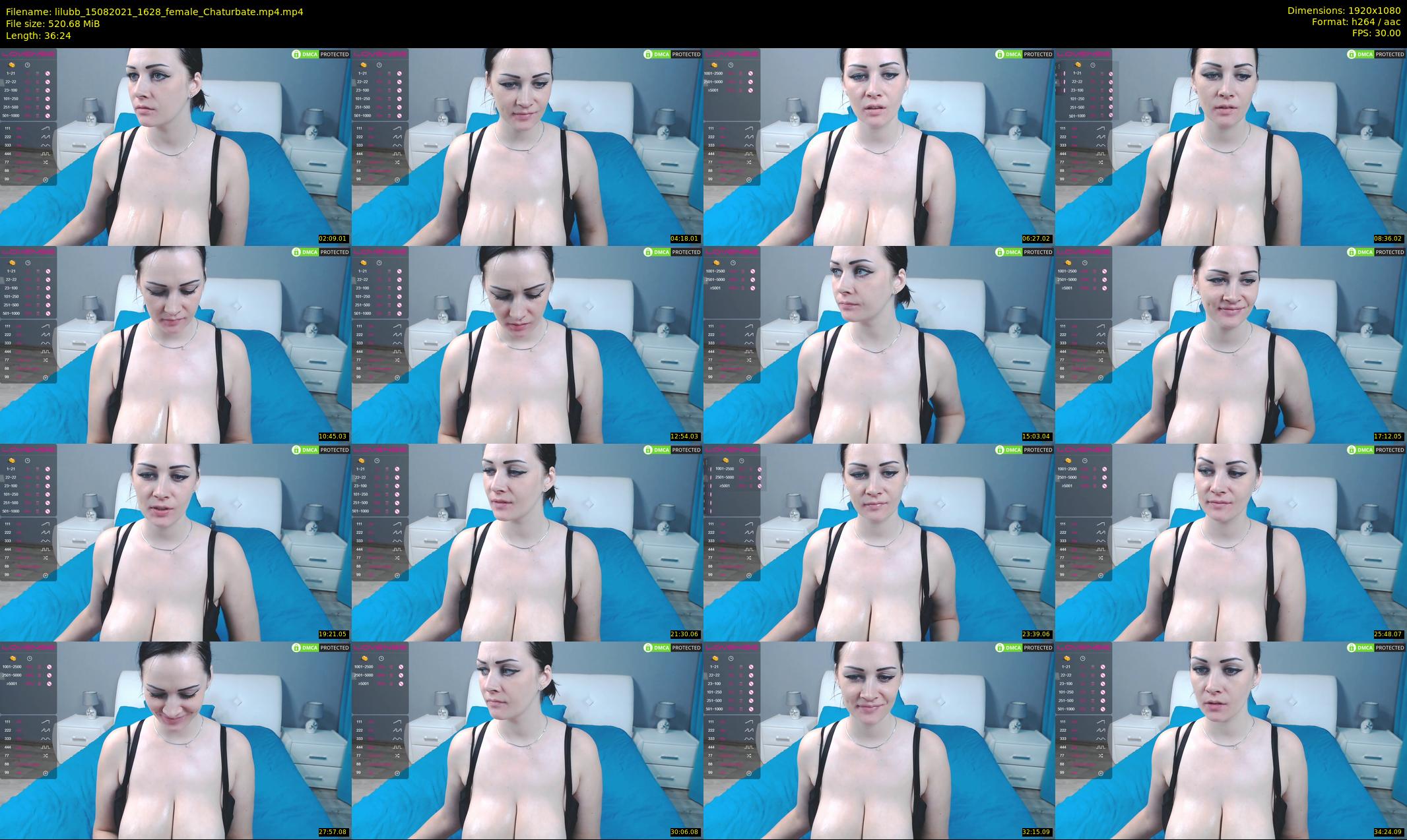 lilubb — 37 minute Chaturbate female cam show recording, 1080p, Aug 15, 2021