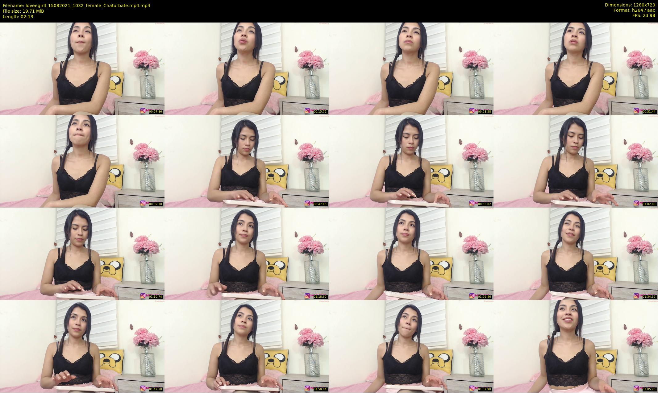 loveegirll — 3 minute Chaturbate female cam show recording, 720p, Aug 15, 2021