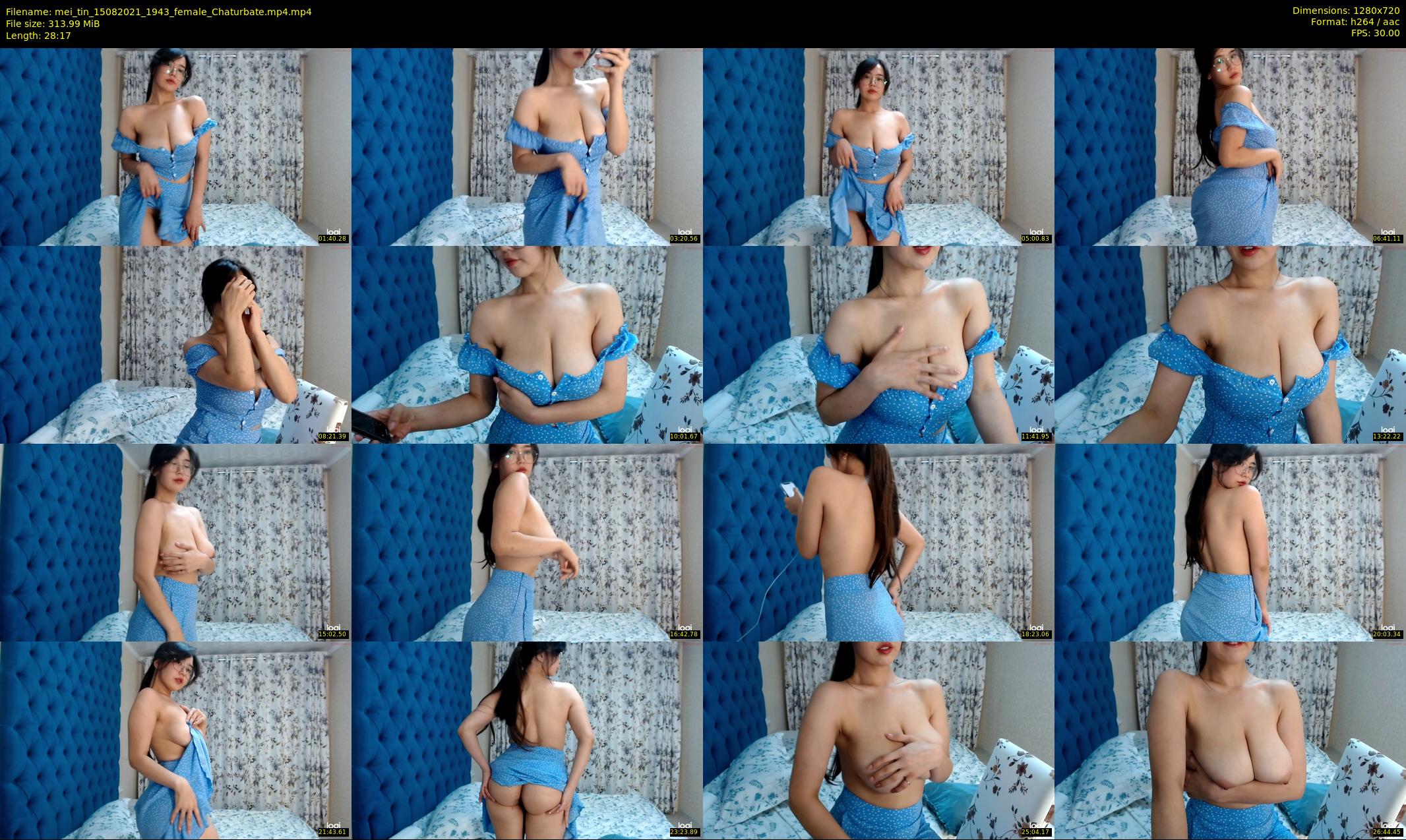 mei_tin — 29 minute Chaturbate female cam show recording, 720p, Aug 15, 2021