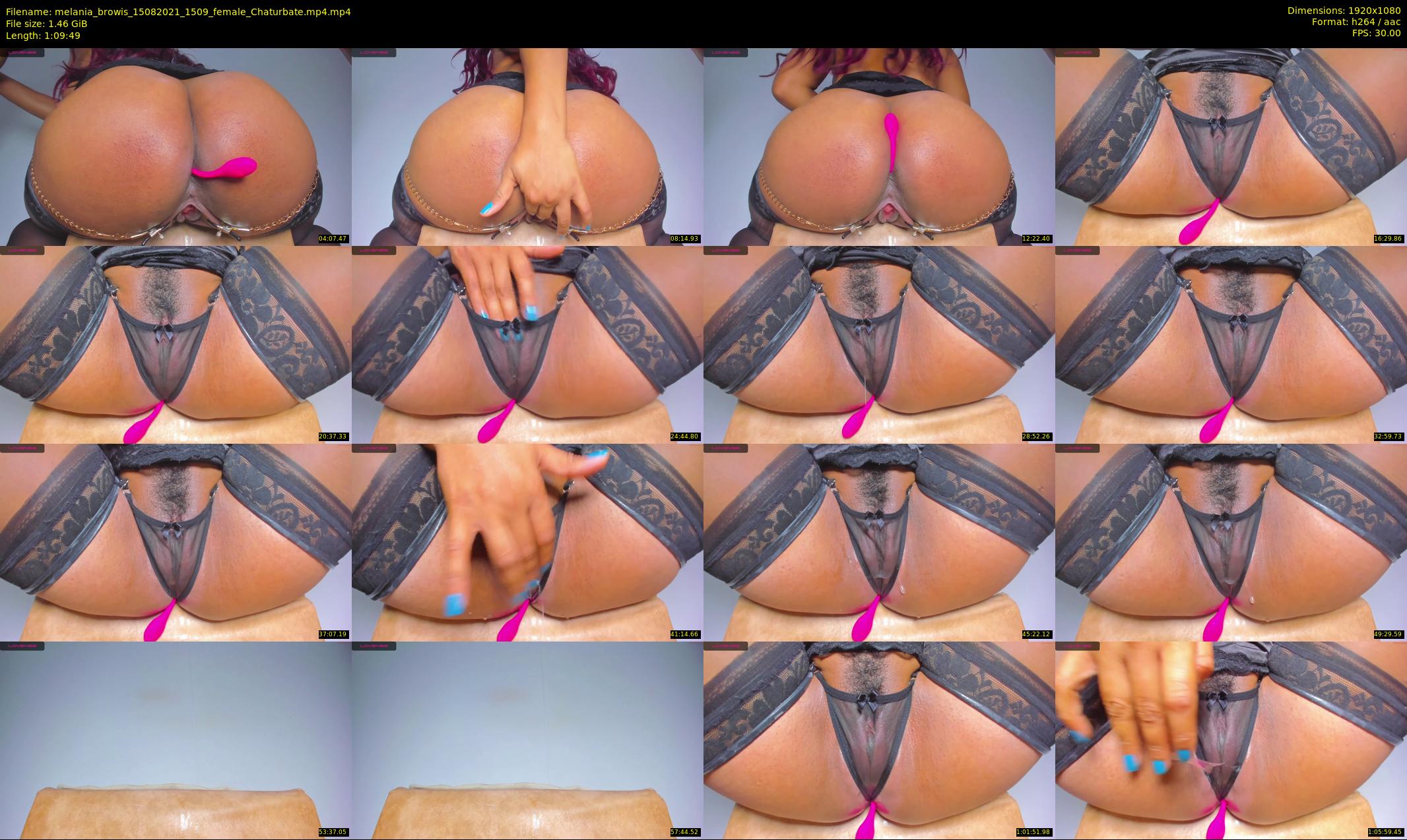 melania_browis — 70 minute Chaturbate female cam show recording, 1080p, Aug 15, 2021