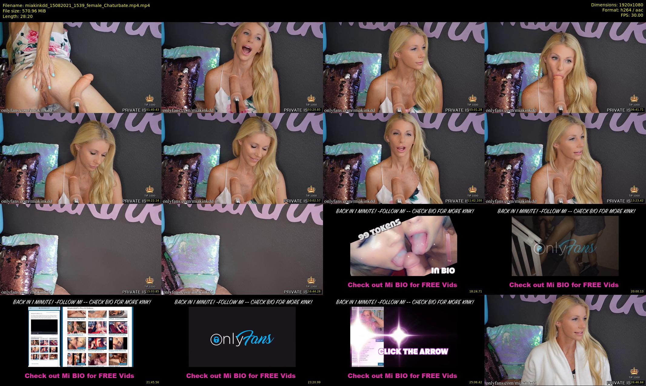 miakinkdd — 29 minute Chaturbate female cam show recording, 1080p, Aug 15, 2021