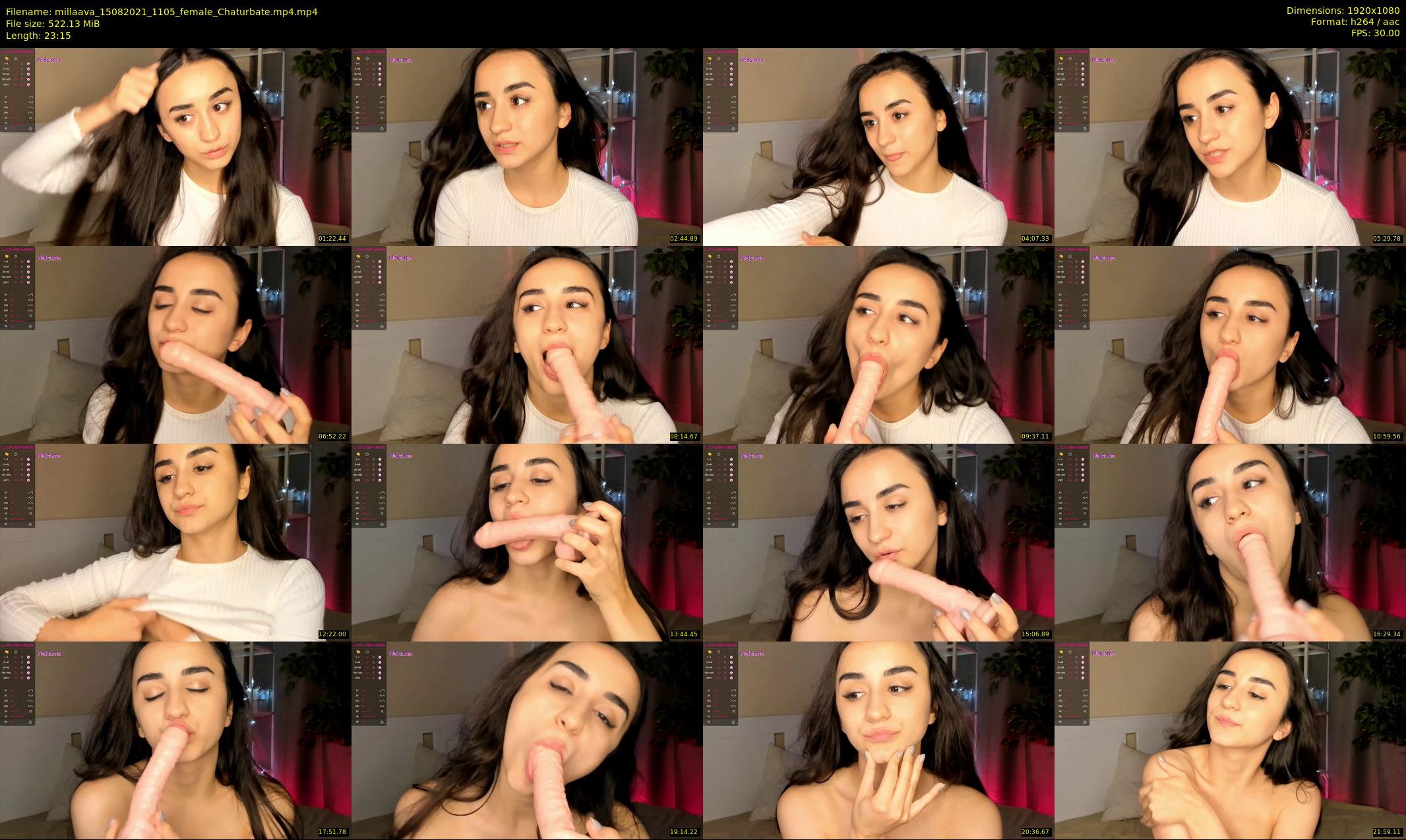 millaava — 24 minute Chaturbate female cam show recording, 1080p, Aug 15, 2021