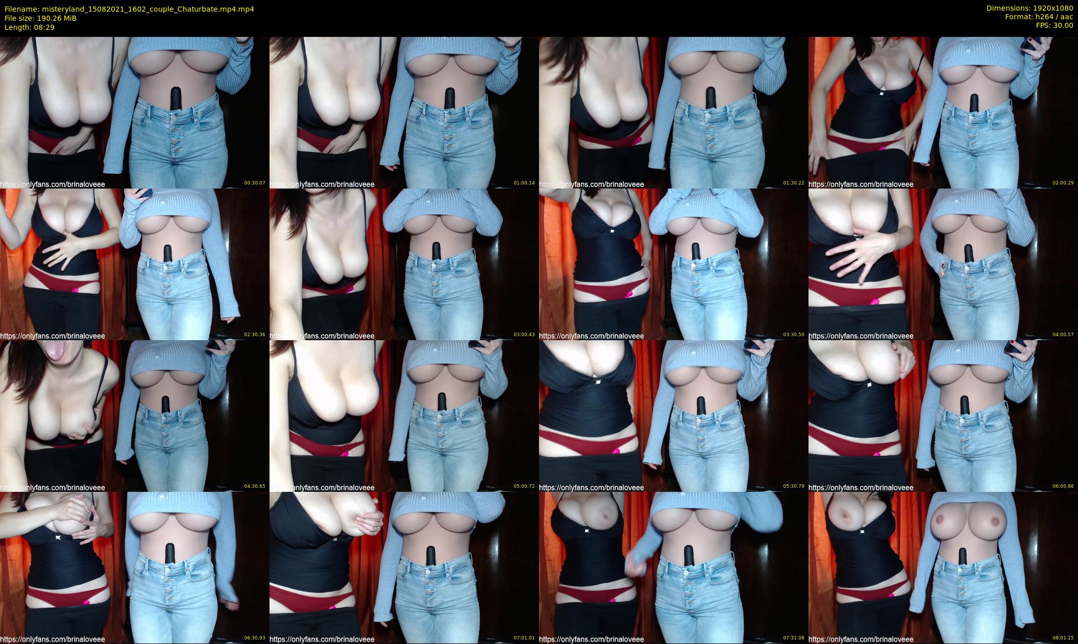 misteryland — 9 minute Chaturbate couple cam show recording, 1080p, Aug 15, 2021