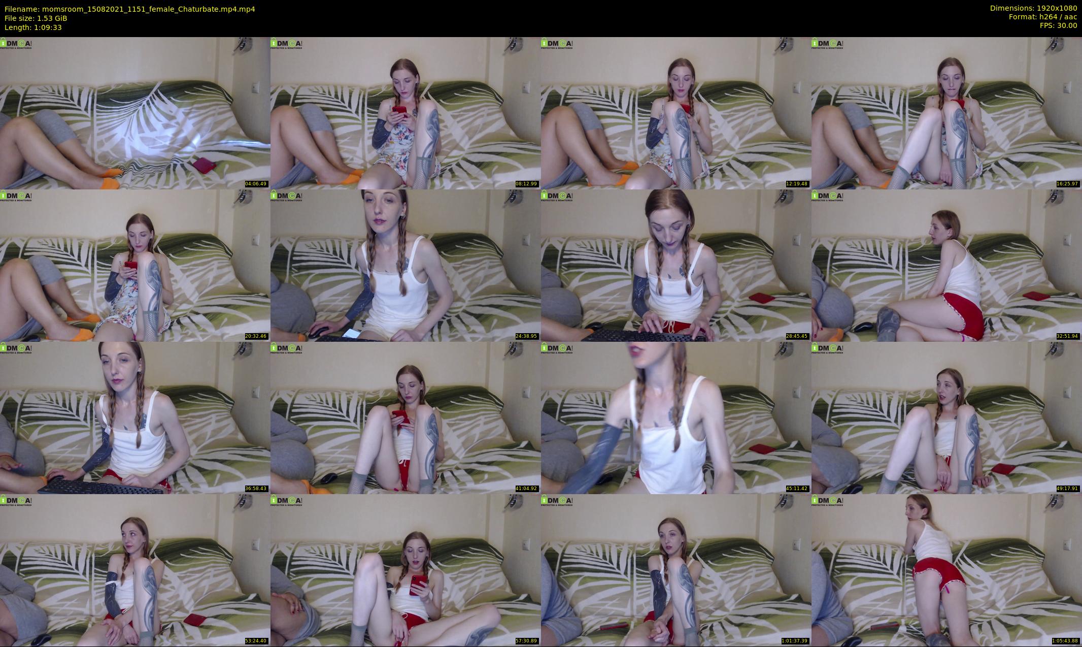momsroom — 70 minute Chaturbate couple cam show recording, 1080p, Aug 15, 2021