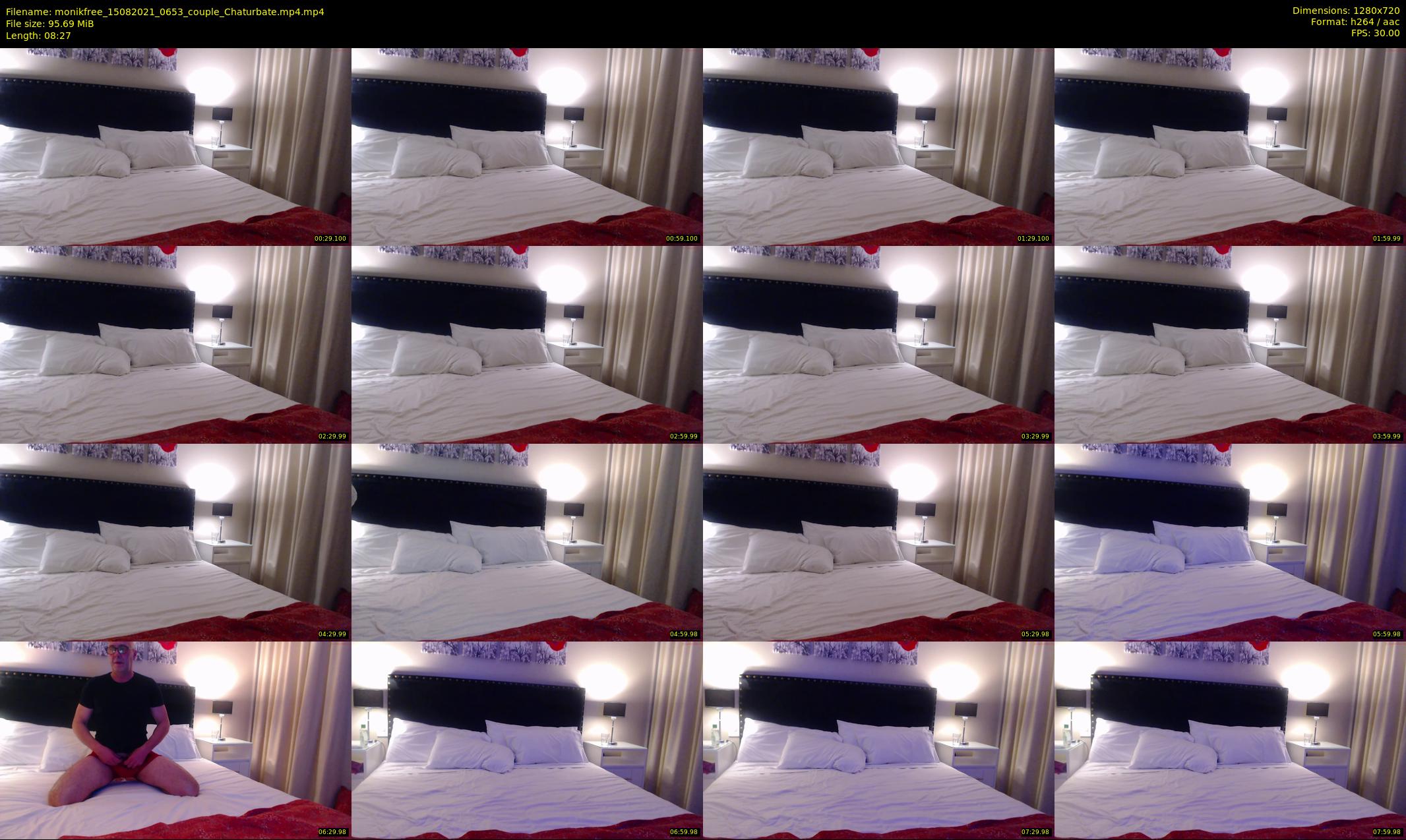 monikfree — 9 minute Chaturbate couple cam show recording, 720p, Aug 15, 2021