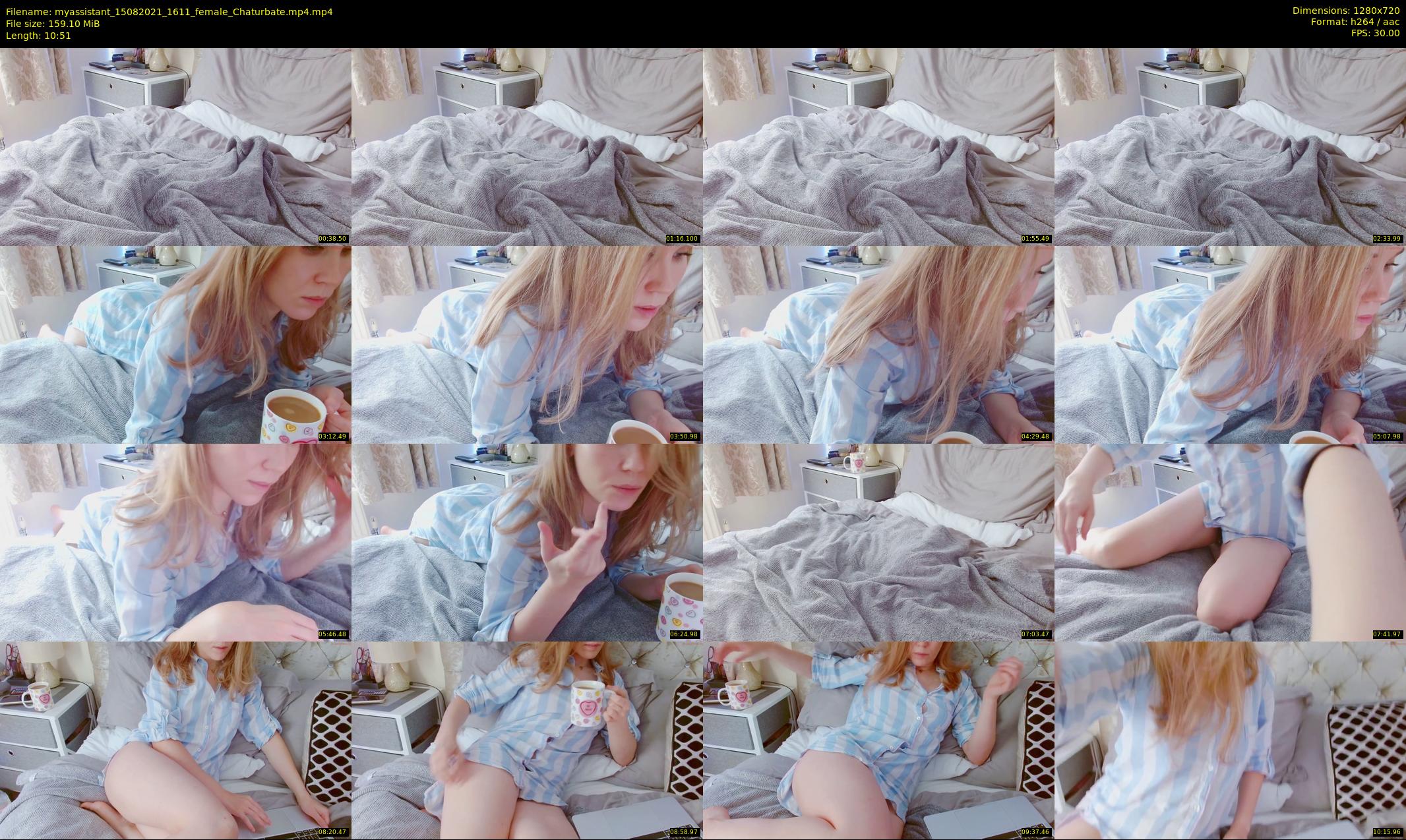 myassistant — 11 minute Chaturbate female cam show recording, 720p, Aug 15, 2021