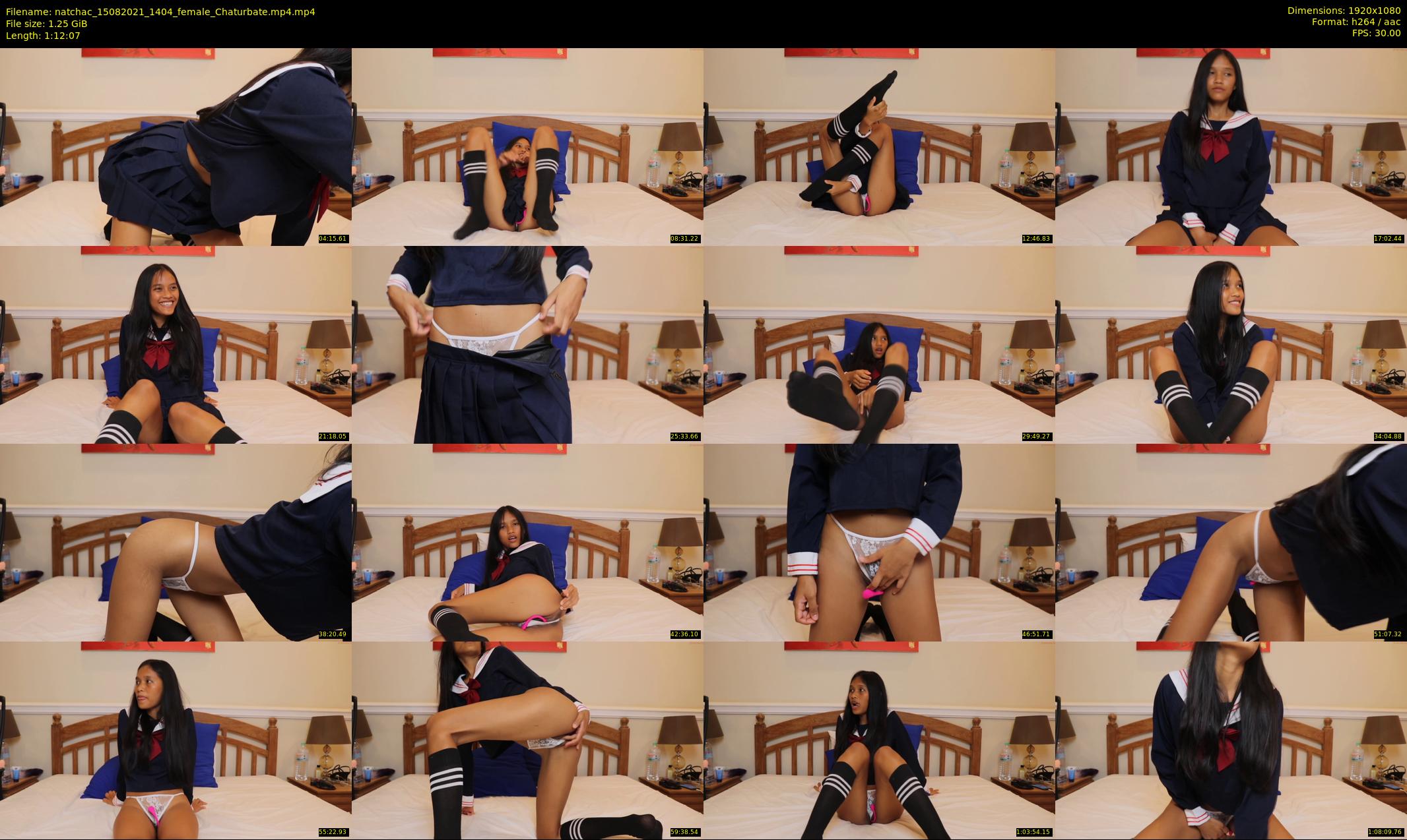 natchac — 73 minute Chaturbate female cam show recording, 1080p, Aug 15, 2021