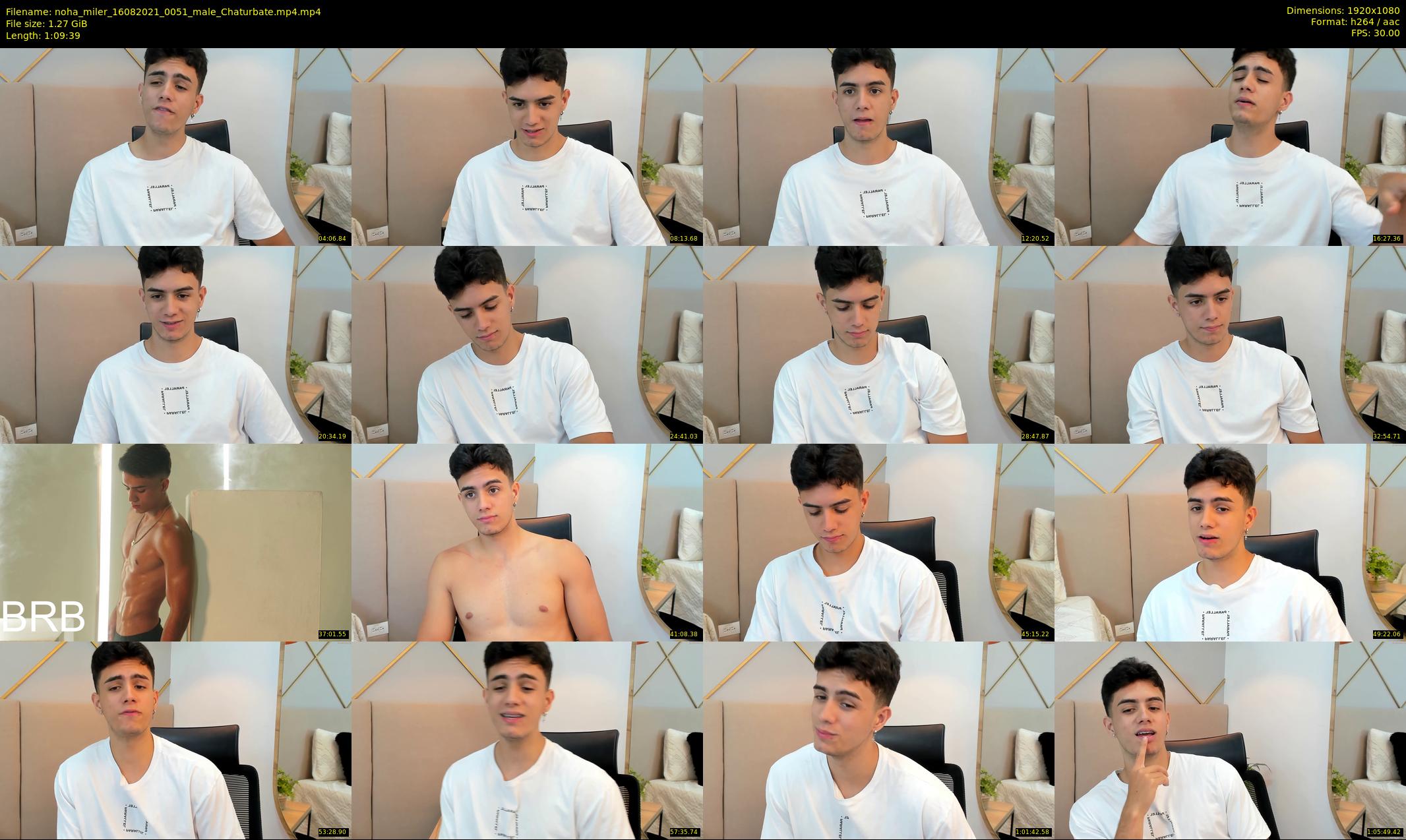 noha_miler — 70 minute Chaturbate male cam show recording, 1080p, Aug 16, 2021