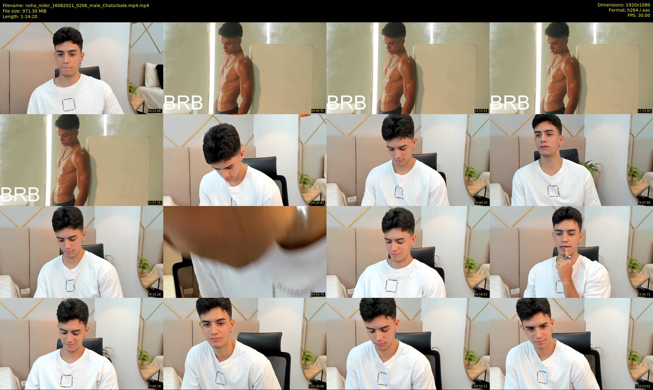 noha_miler — 75 minute Chaturbate male cam show recording, 1080p, Aug 16, 2021