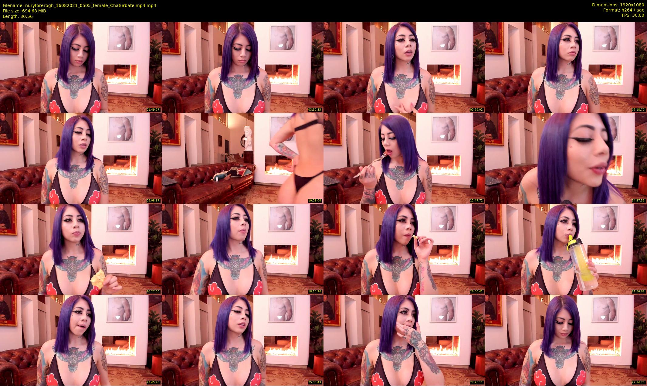 nuryforerogh — 31 minute Chaturbate female cam show recording, 1080p, Aug 16, 2021