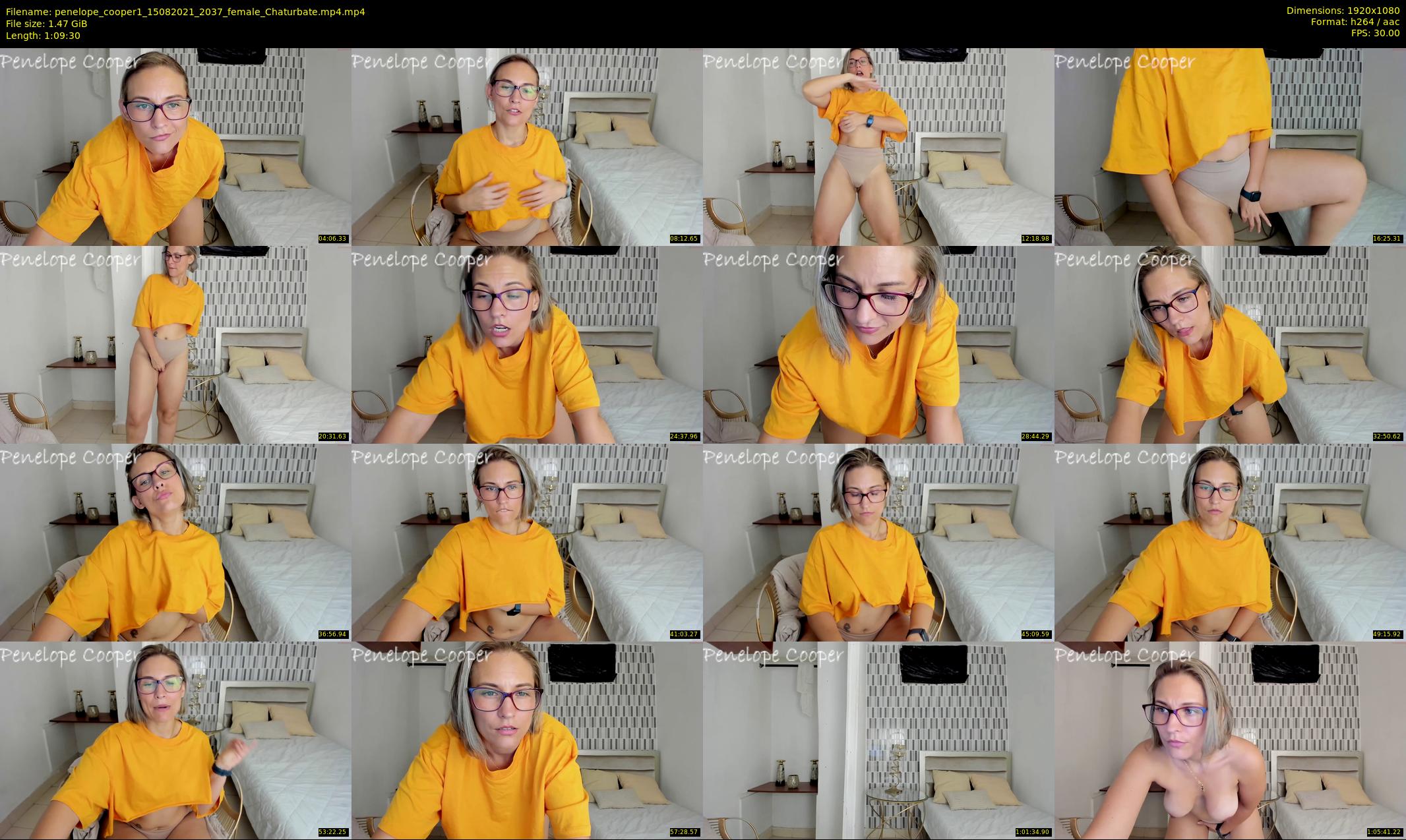 penelope_cooper1 — 70 minute Chaturbate female cam show recording, 1080p, Aug 15, 2021