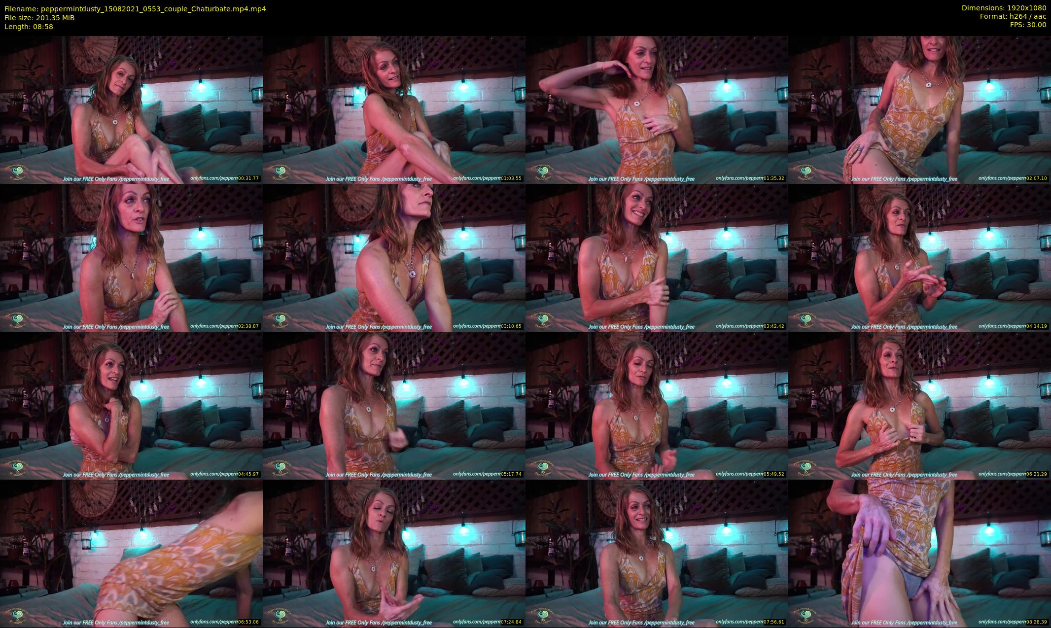 peppermintdusty — 9 minute Chaturbate couple cam show recording, 1080p, Aug 15, 2021