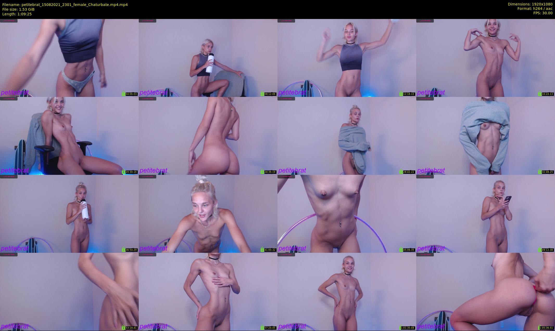 petitebrat — 70 minute Chaturbate female cam show recording, 1080p, Aug 15, 2021