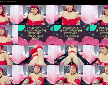 pyrowayne — 46 minute Chaturbate female cam show recording, 1080p, Aug 15, 2021