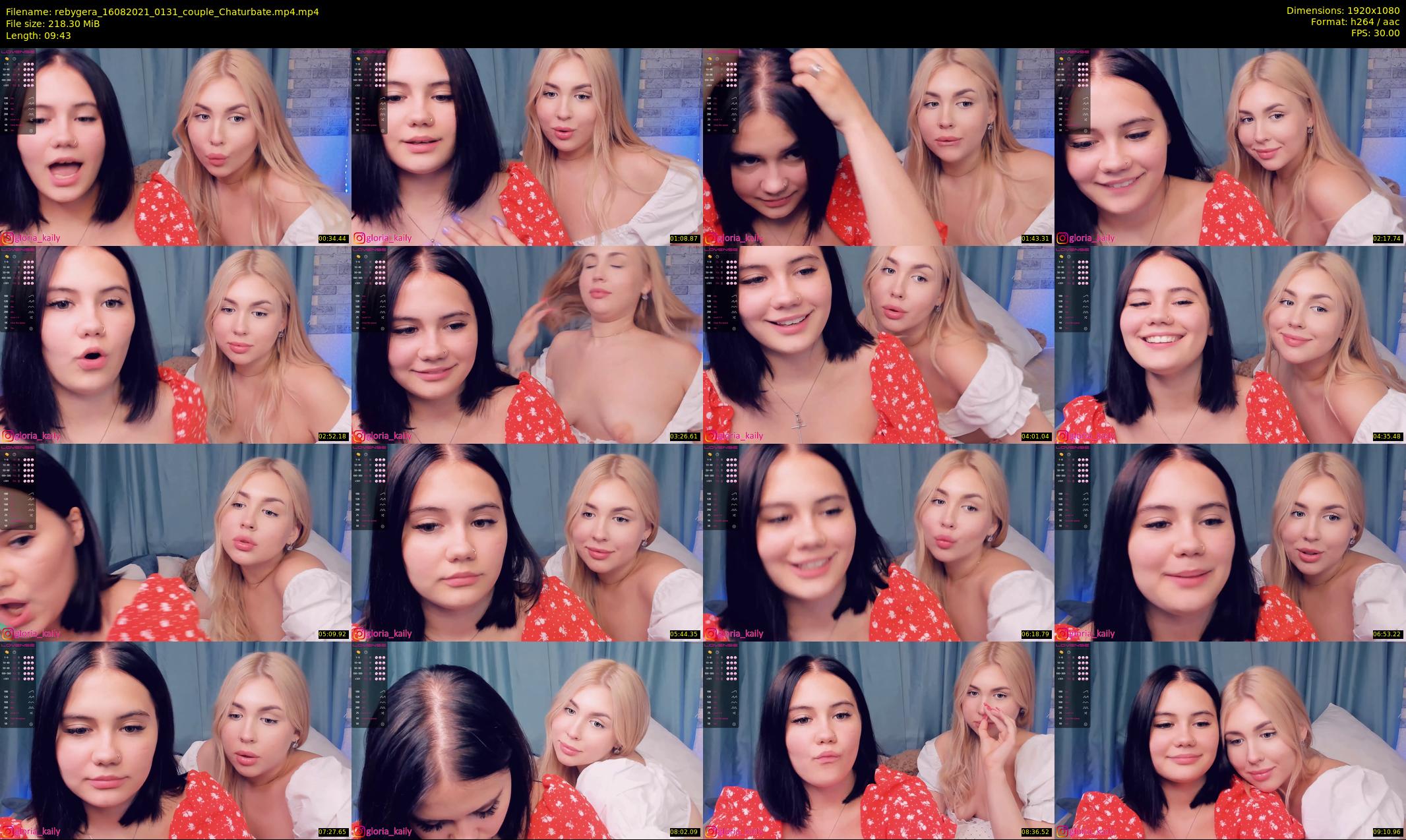 rebygera — 10 minute Chaturbate couple cam show recording, 1080p, Aug 16, 2021