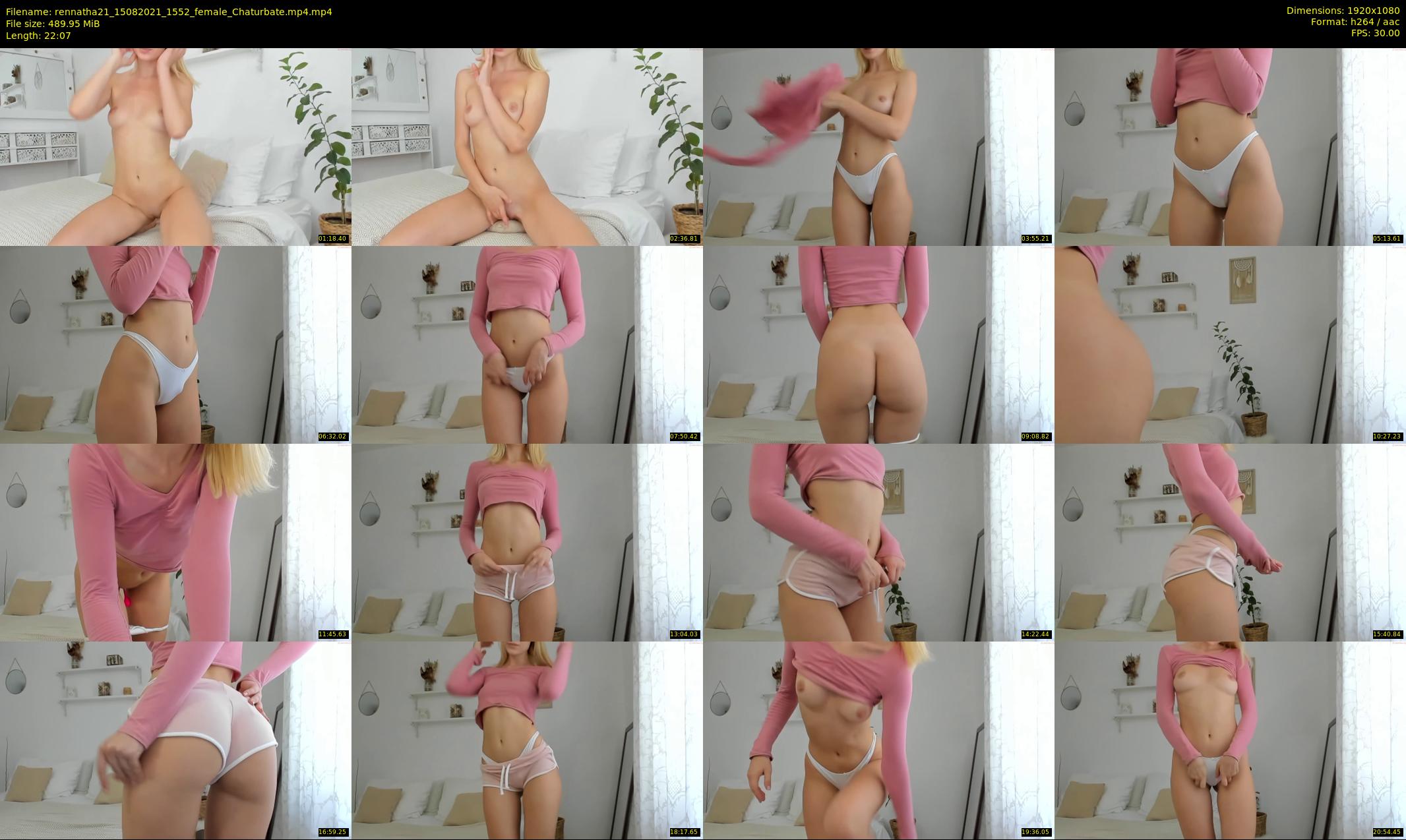 rennatha21 — 23 minute Chaturbate female cam show recording, 1080p, Aug 15, 2021