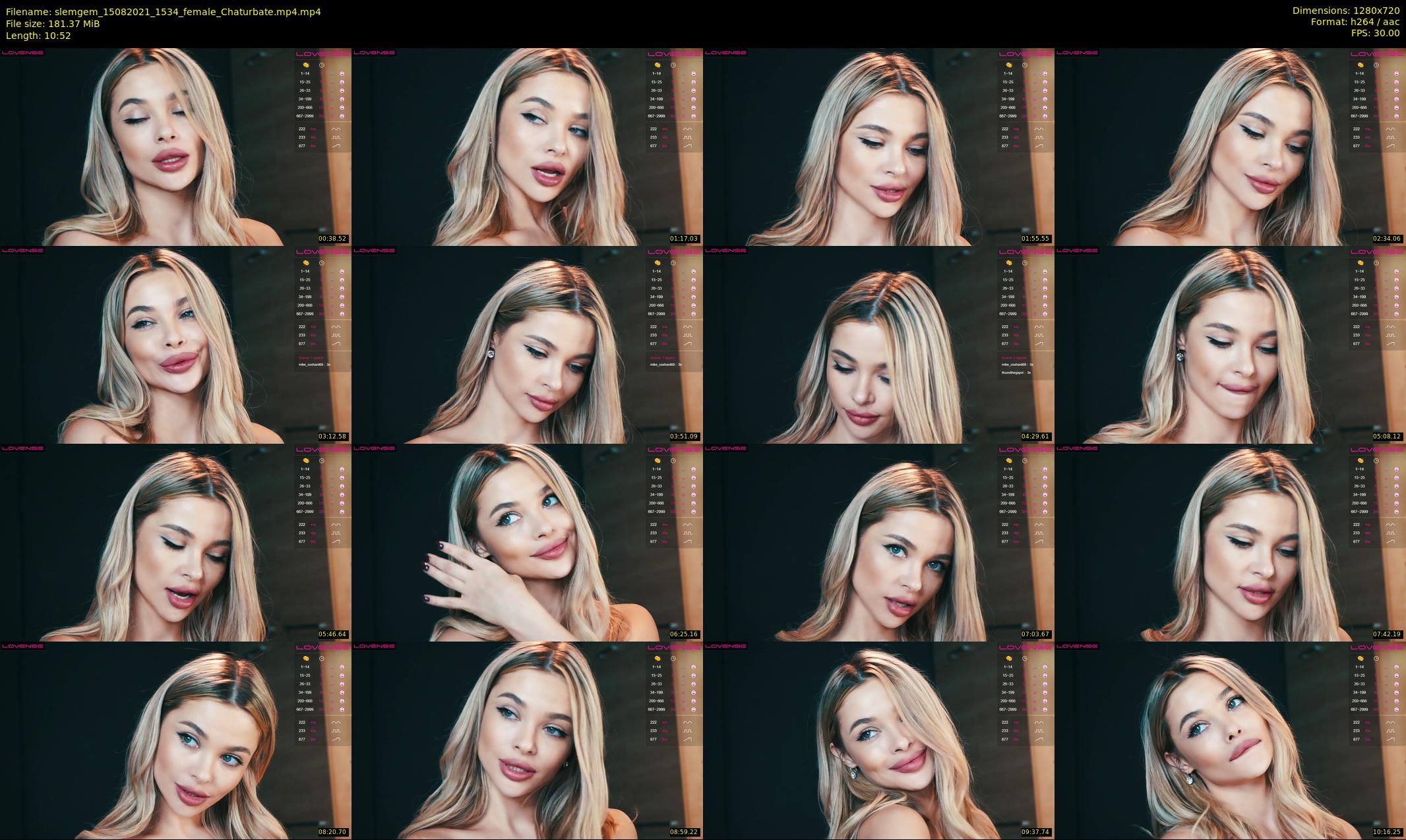 slemgem — 11 minute Chaturbate couple cam show recording, 720p, Aug 15, 2021