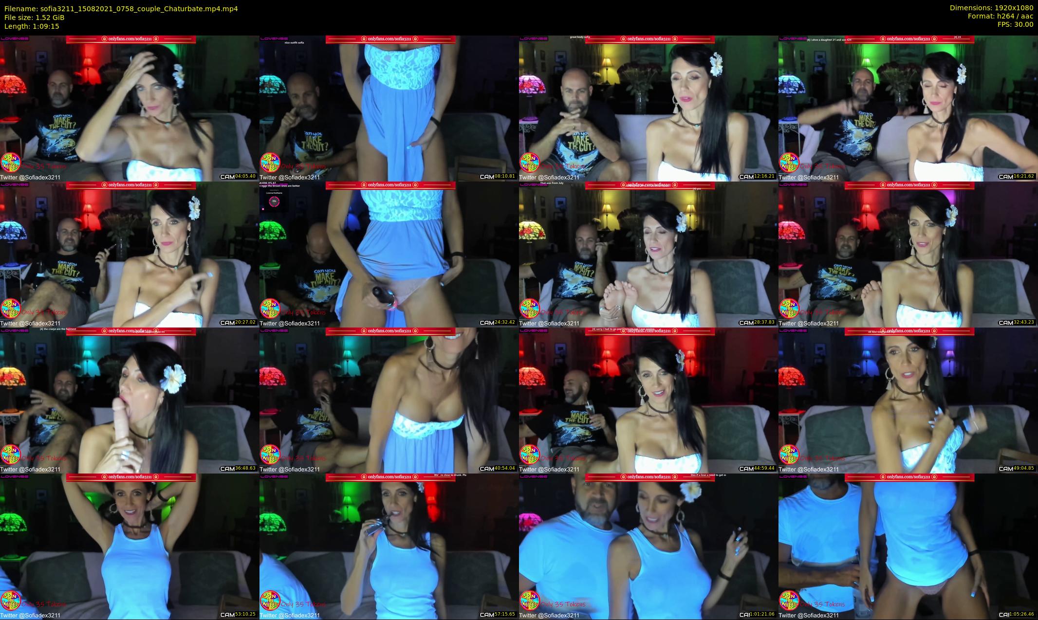 sofia3211 — 70 minute Chaturbate couple cam show recording, 1080p, Aug 15, 2021