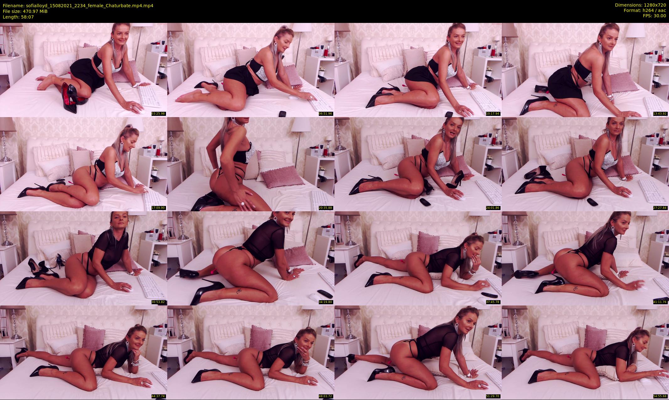 sofialloyd — 59 minute Chaturbate female cam show recording, 720p, Aug 15, 2021