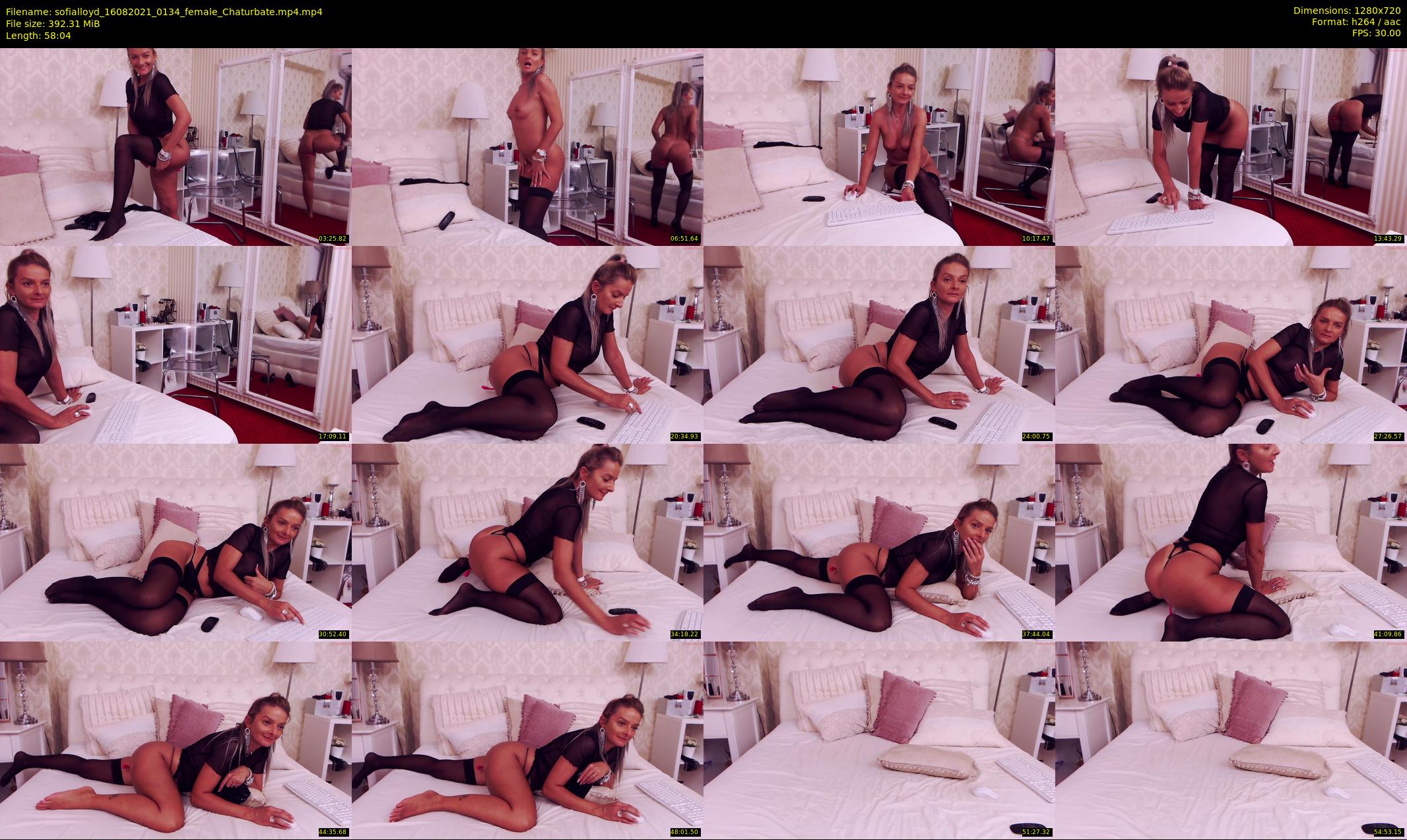 sofialloyd — 59 minute Chaturbate female cam show recording, 720p, Aug 16, 2021