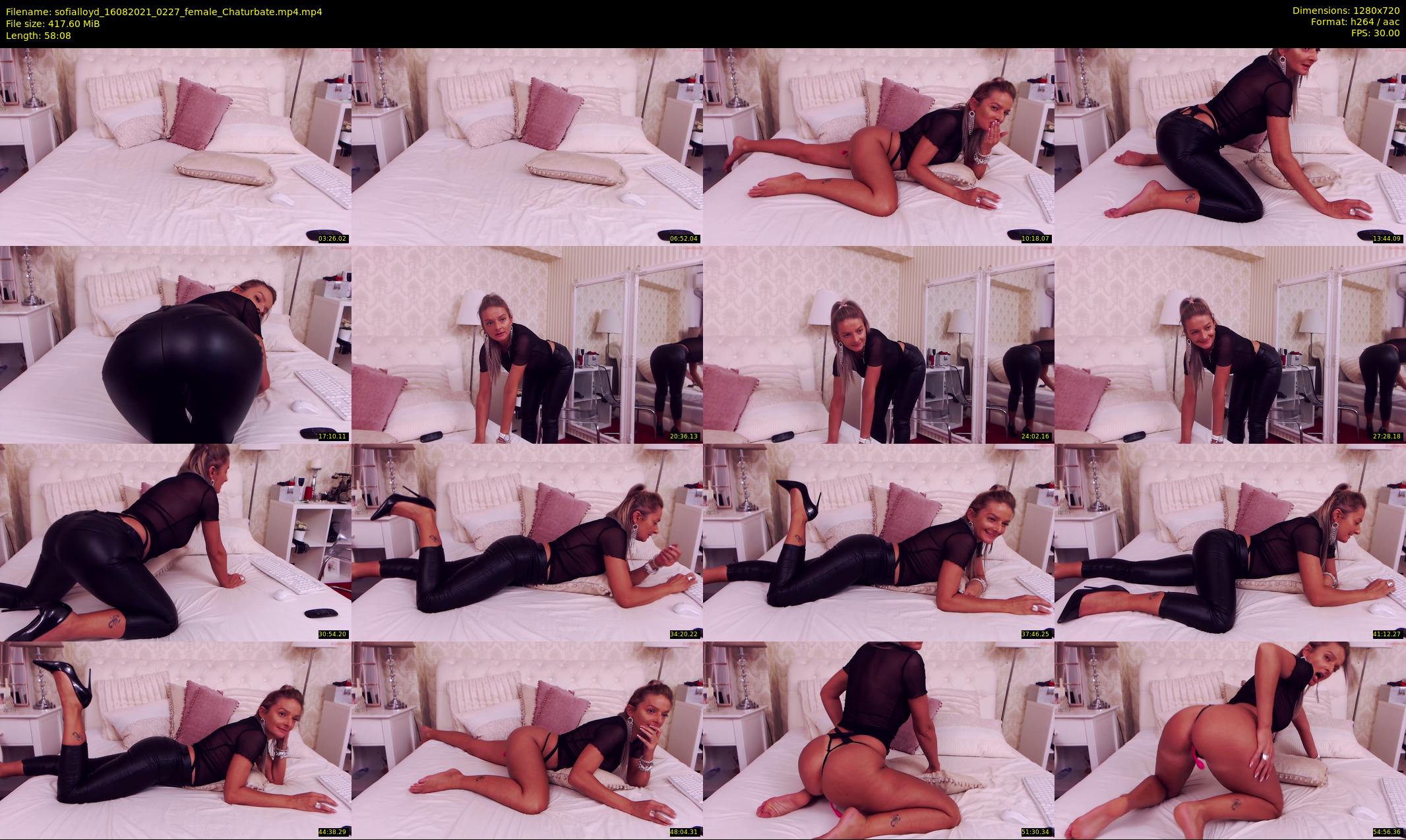 sofialloyd — 59 minute Chaturbate female cam show recording, 720p, Aug 16, 2021