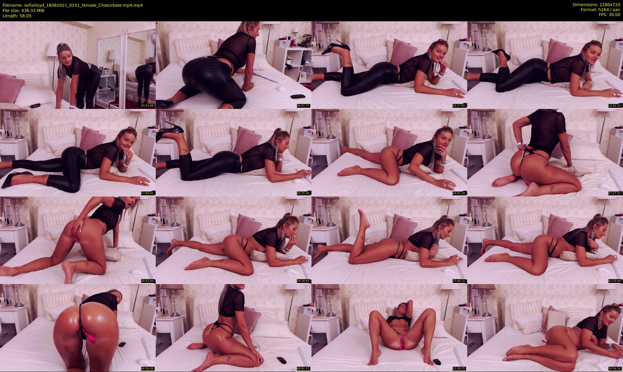 sofialloyd — 59 minute Chaturbate female cam show recording, 720p, Aug 16, 2021
