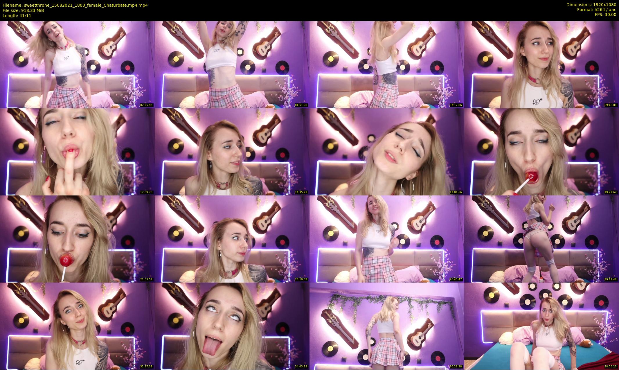 sweetthrone — 42 minute Chaturbate couple cam show recording, 1080p, Aug 15, 2021