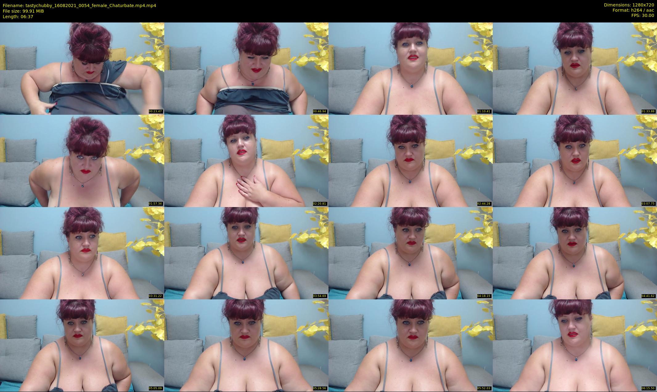 tastychubby — 7 minute Chaturbate female cam show recording, 720p, Aug 16, 2021