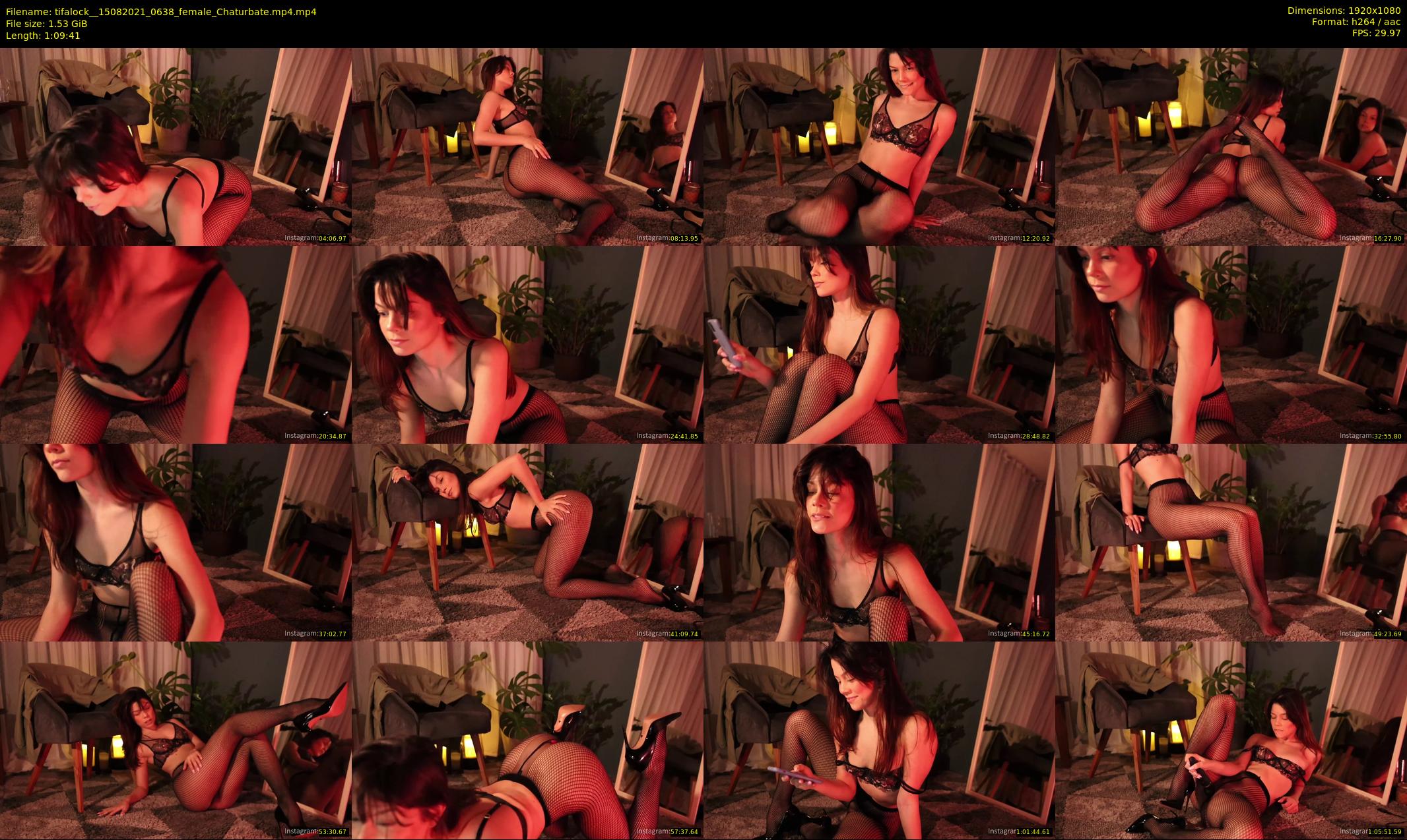 tifalock_ — 70 minute Chaturbate female cam show recording, 1080p, Aug 15, 2021