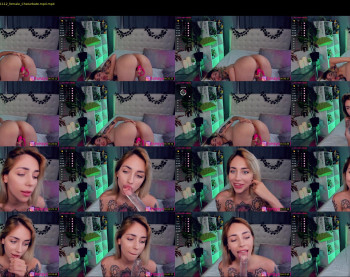 tonsykaprina — 5 minute Chaturbate couple cam show recording, 1080p, Aug 15, 2021