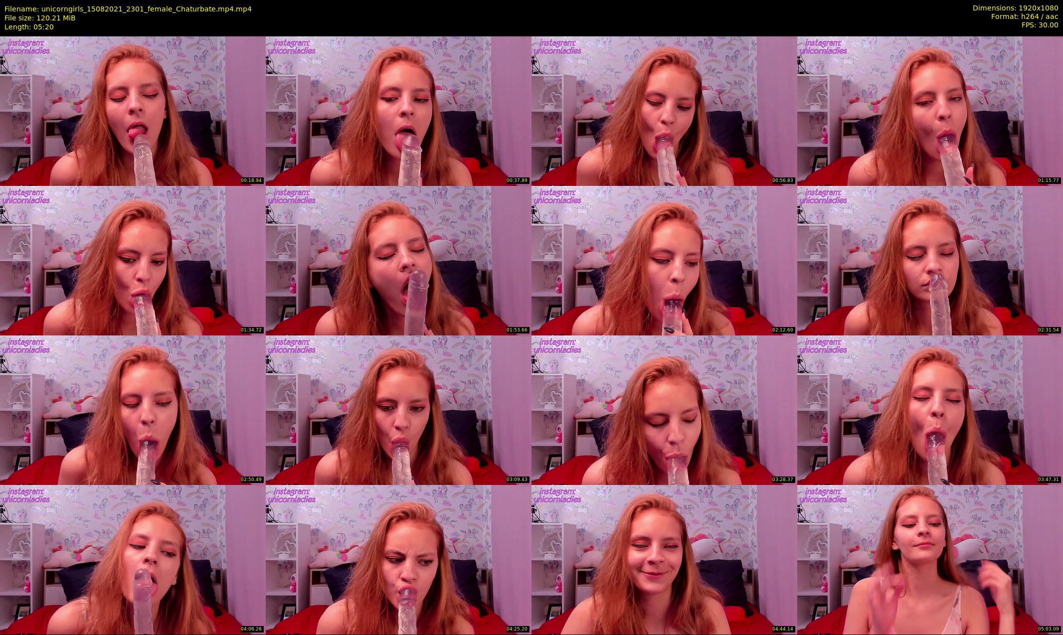 unicorngirls — 6 minute Chaturbate couple cam show recording, 1080p, Aug 15, 2021