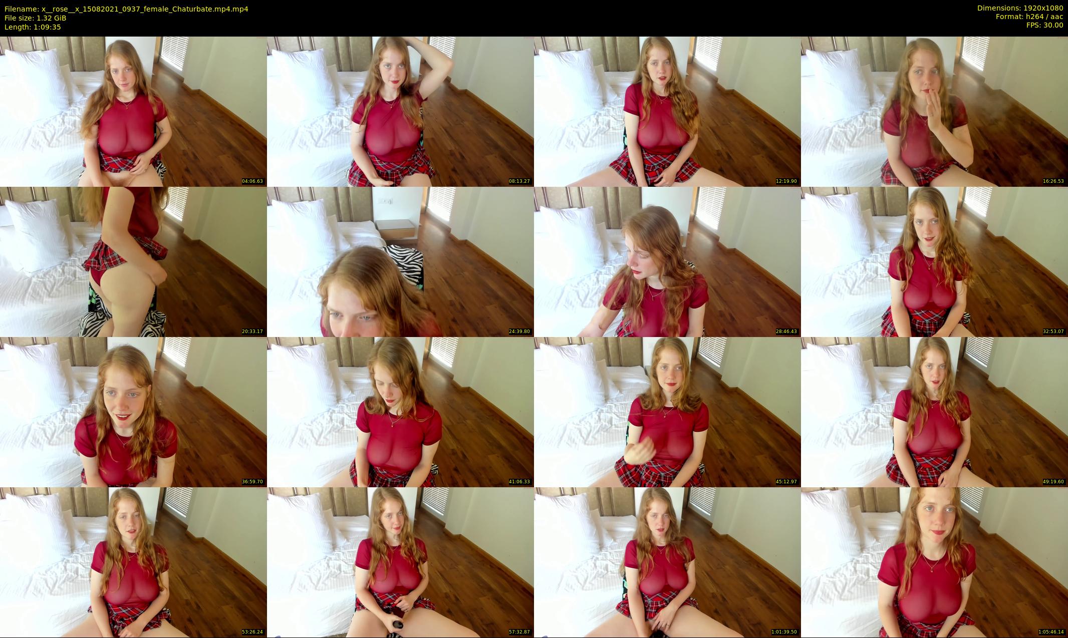 x__rose__x — 70 minute Chaturbate female cam show recording, 1080p, Aug 15, 2021