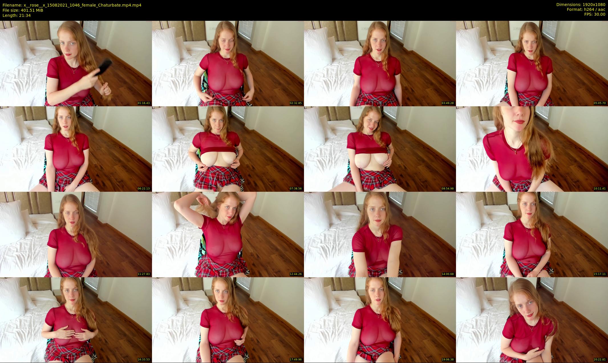 x__rose__x — 22 minute Chaturbate female cam show recording, 1080p, Aug 15, 2021