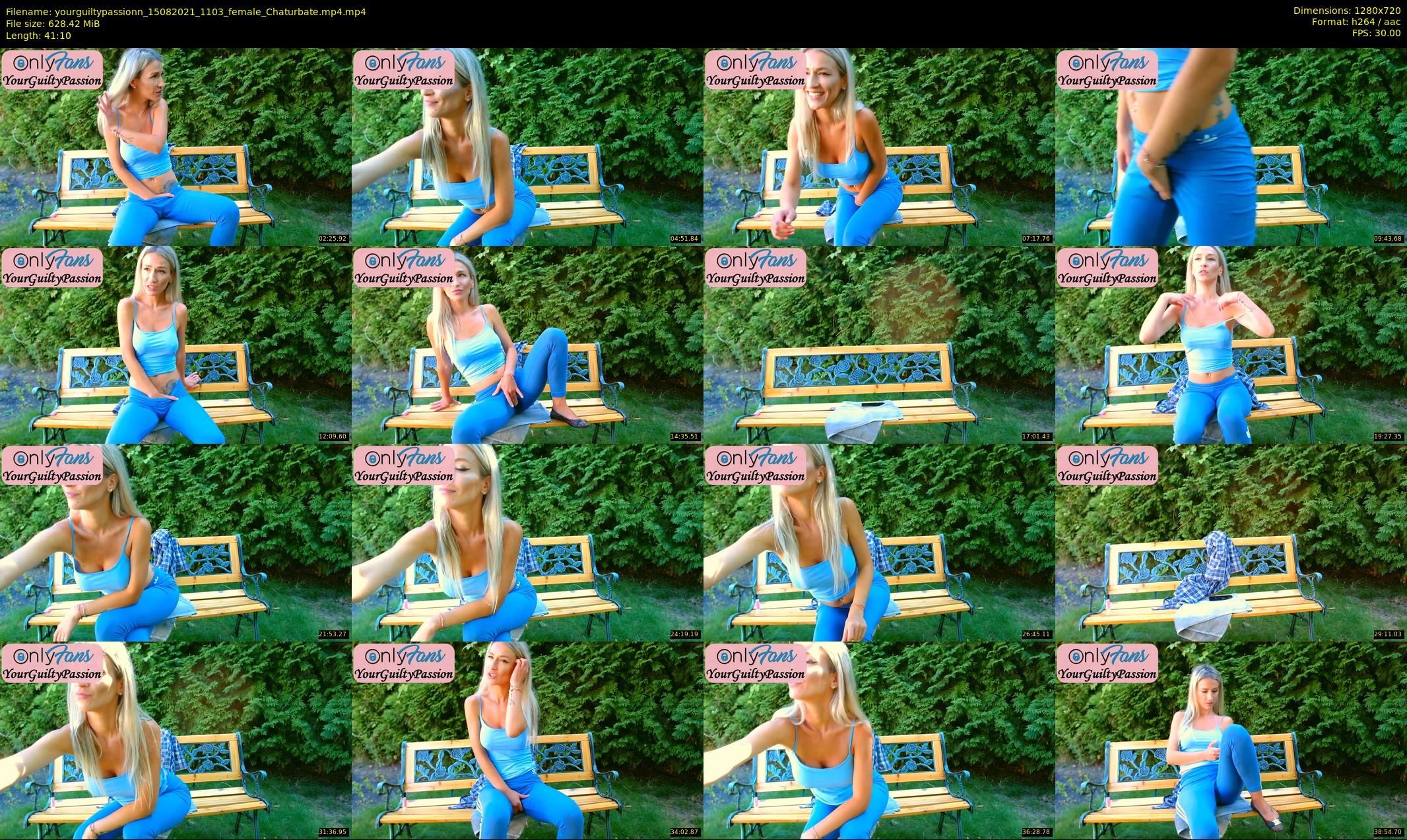 yourguiltypassionn — 42 minute Chaturbate female cam show recording, 720p, Aug 15, 2021