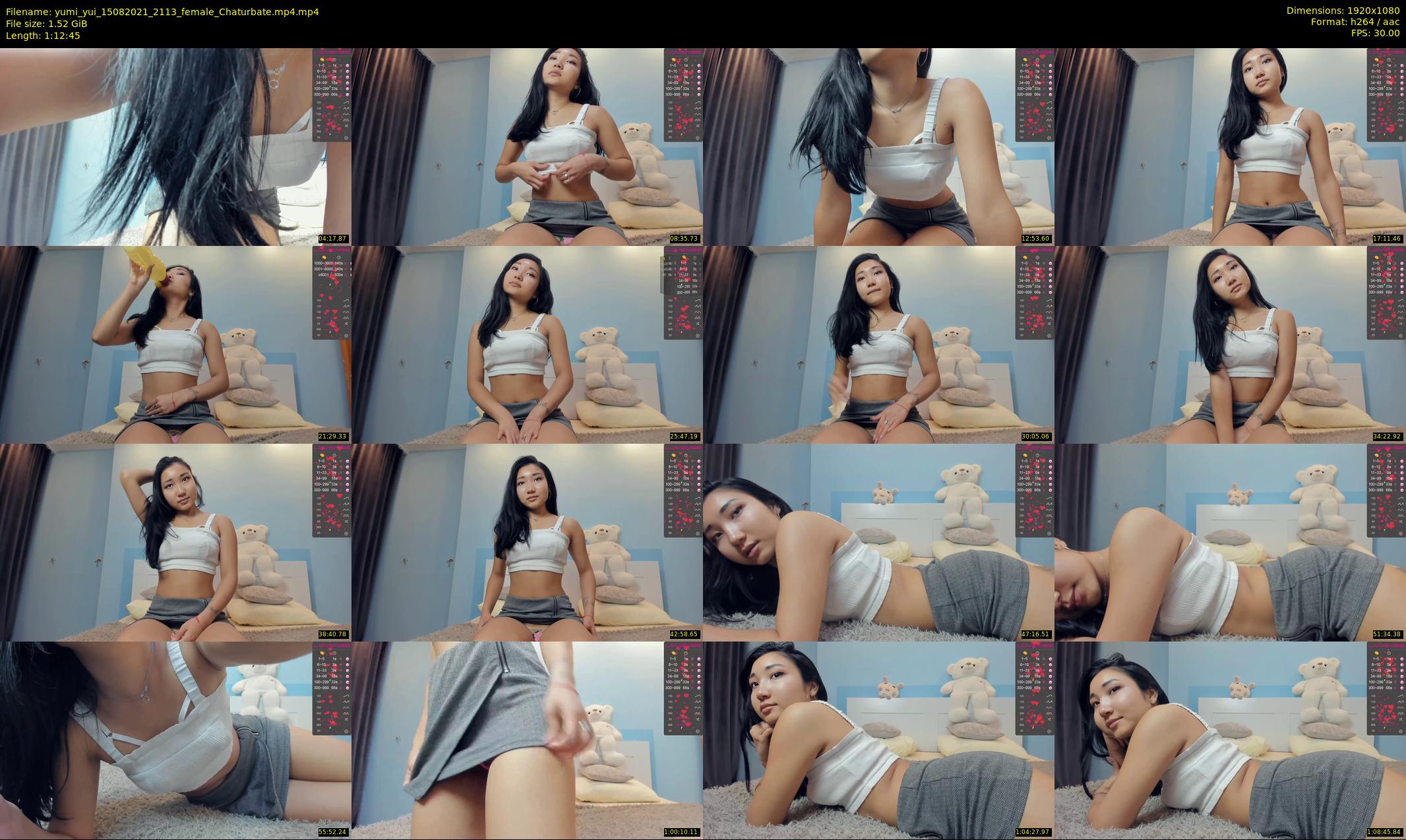 yumi_yui — 73 minute Chaturbate female cam show recording, 1080p, Aug 15, 2021